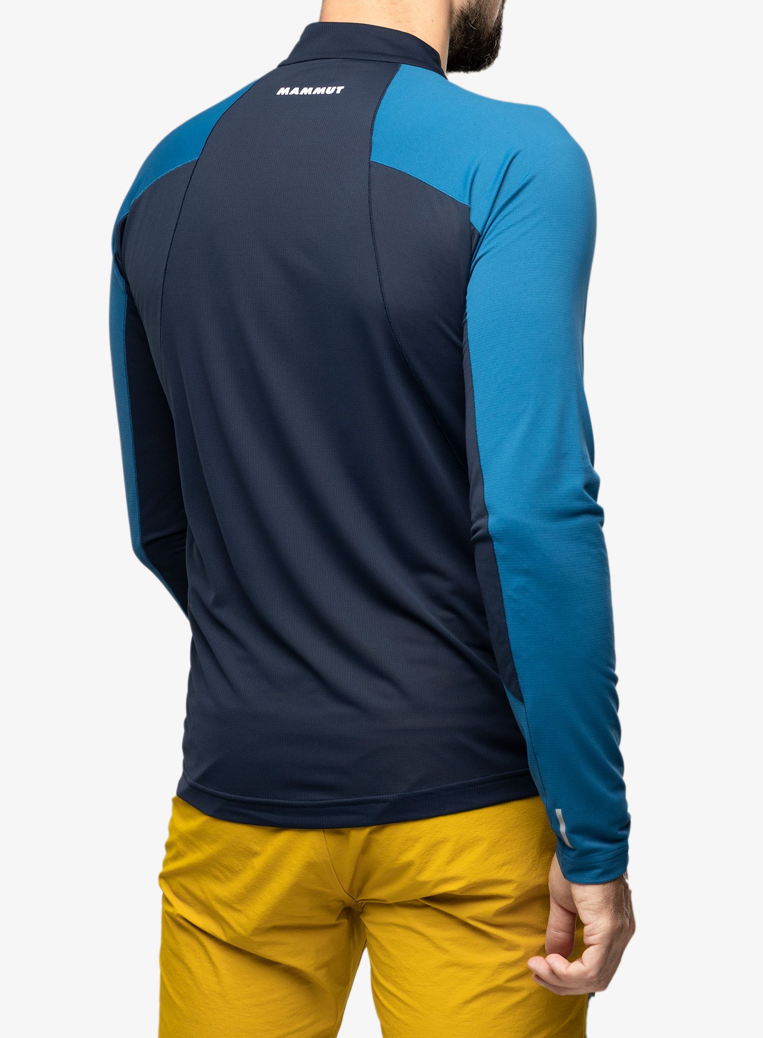 Moška jopica Mammut Aenergy FL Half Zip Longsleeve - deep ice/marine