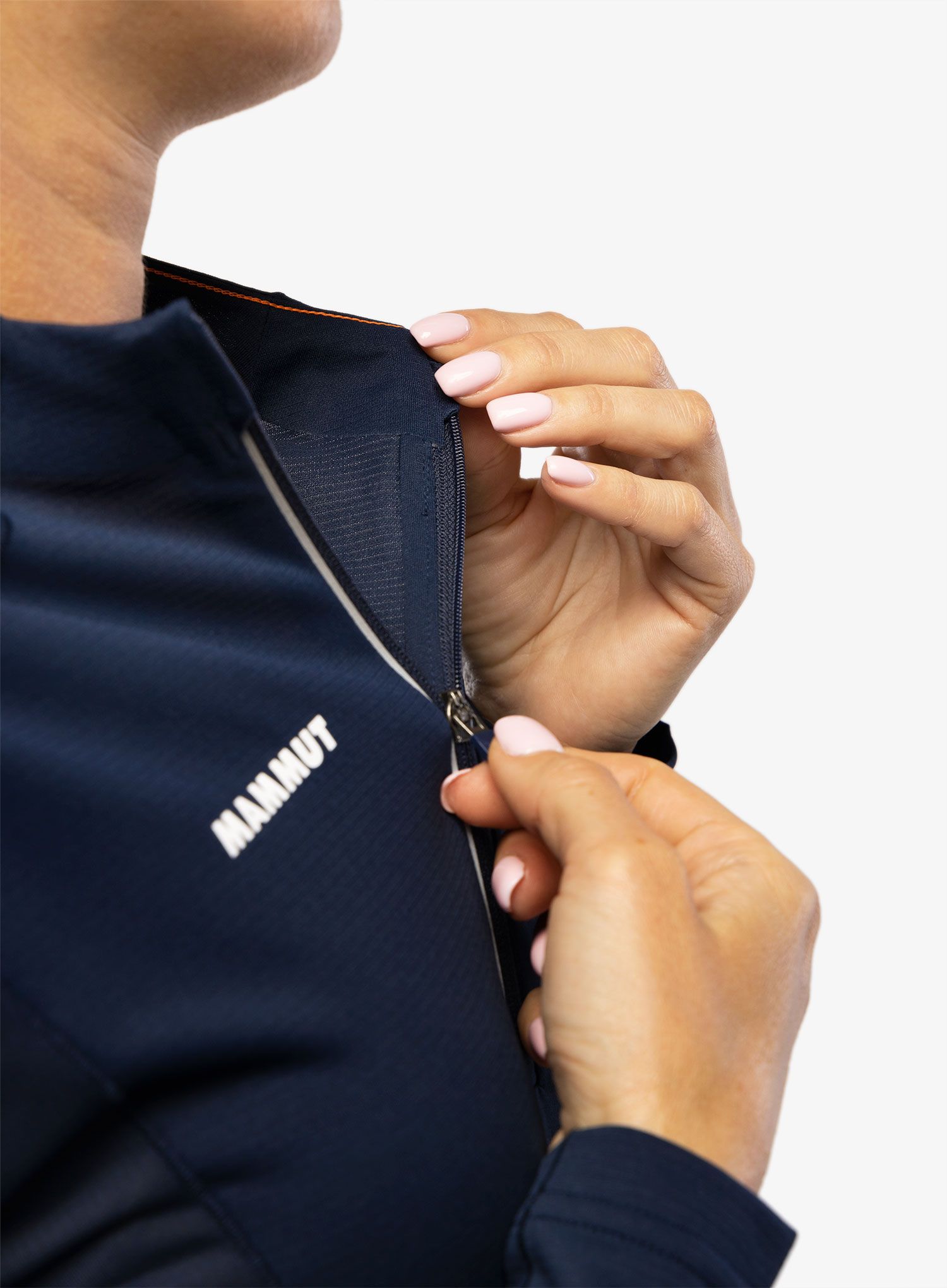 Ženska jopica Mammut Aenergy FL Half Zip Longsleeve - marine