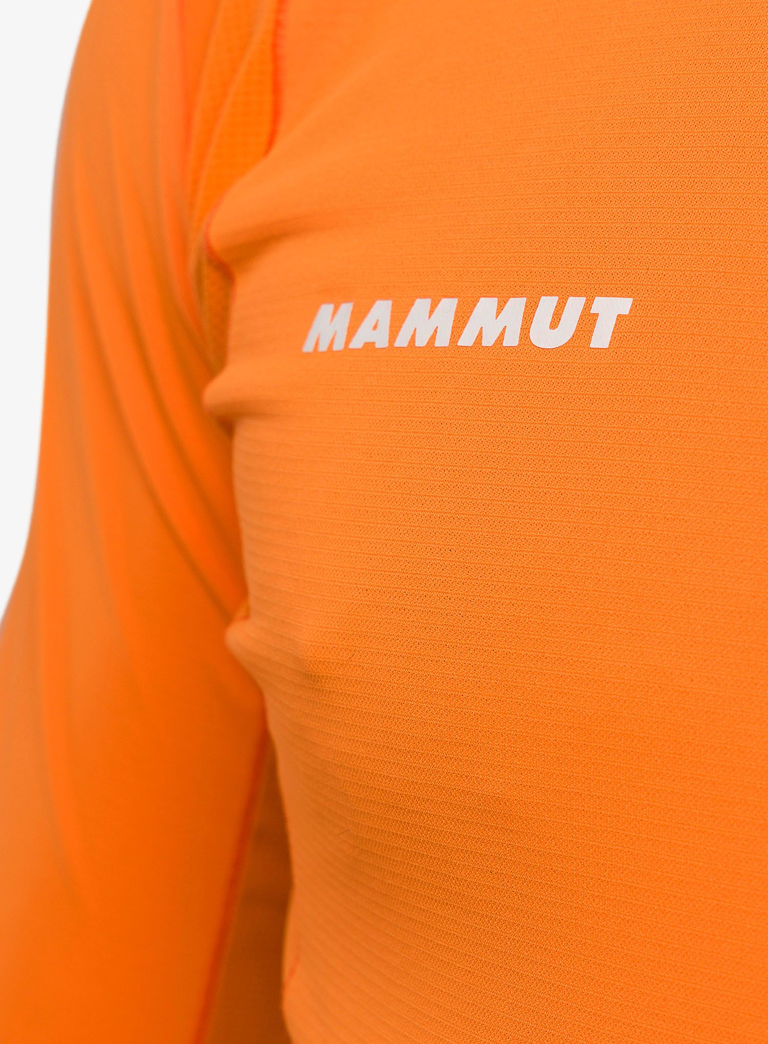 Termo flis jopa Mammut Aenergy FL Half Zip Longsleeve - tangerine/dark tangerine