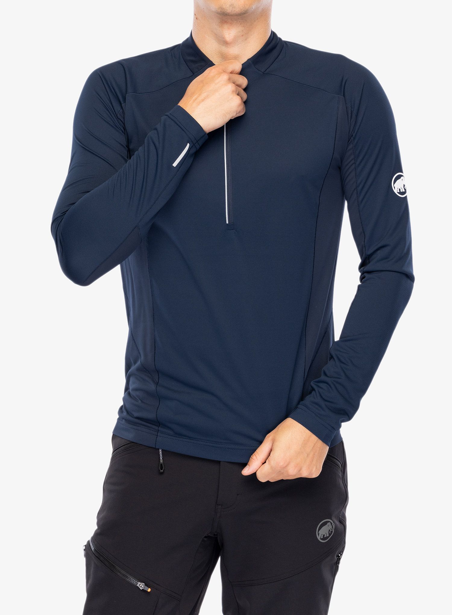 Jopica Mammut Aenergy FL Half Zip Longsleeve - marine