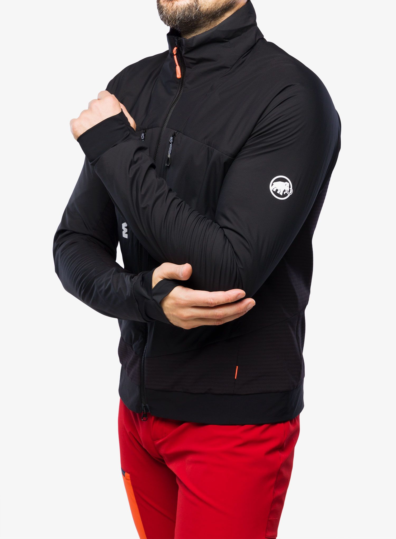 Hibridna jakna Mammut Aenergy IN Hybrid Jacket - black