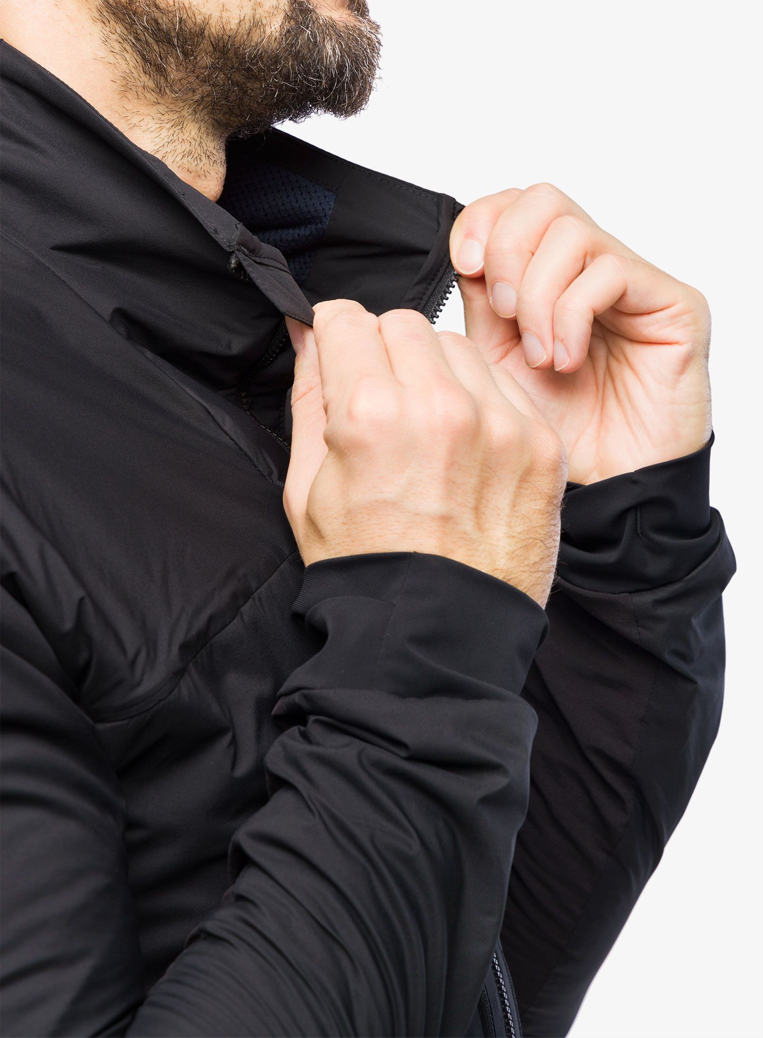 Hibridna jakna Mammut Aenergy IN Hybrid Jacket - black