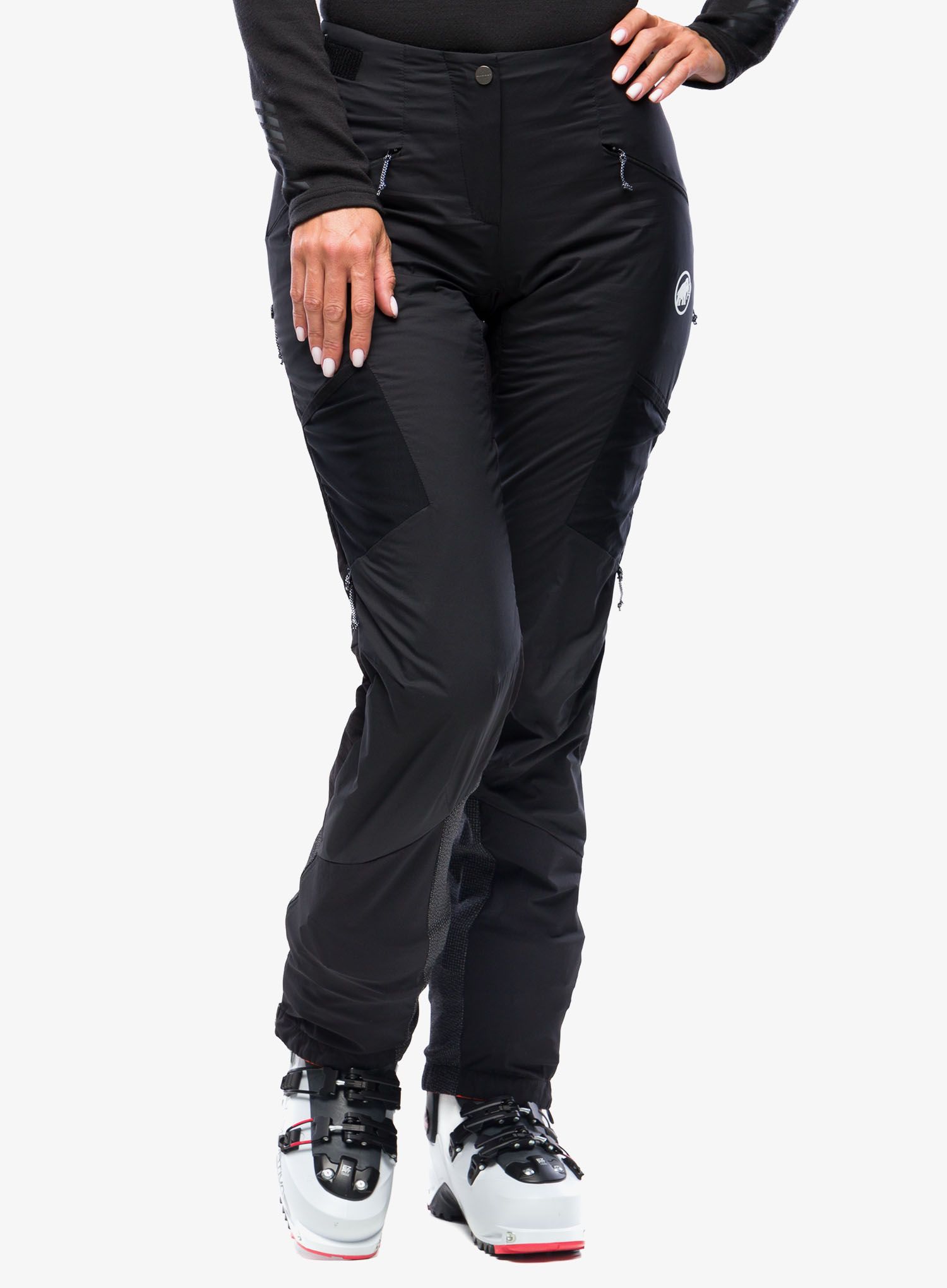 Ženske hlače za turno smučanje Mammut Aenergy IN Hybrid Pants - black