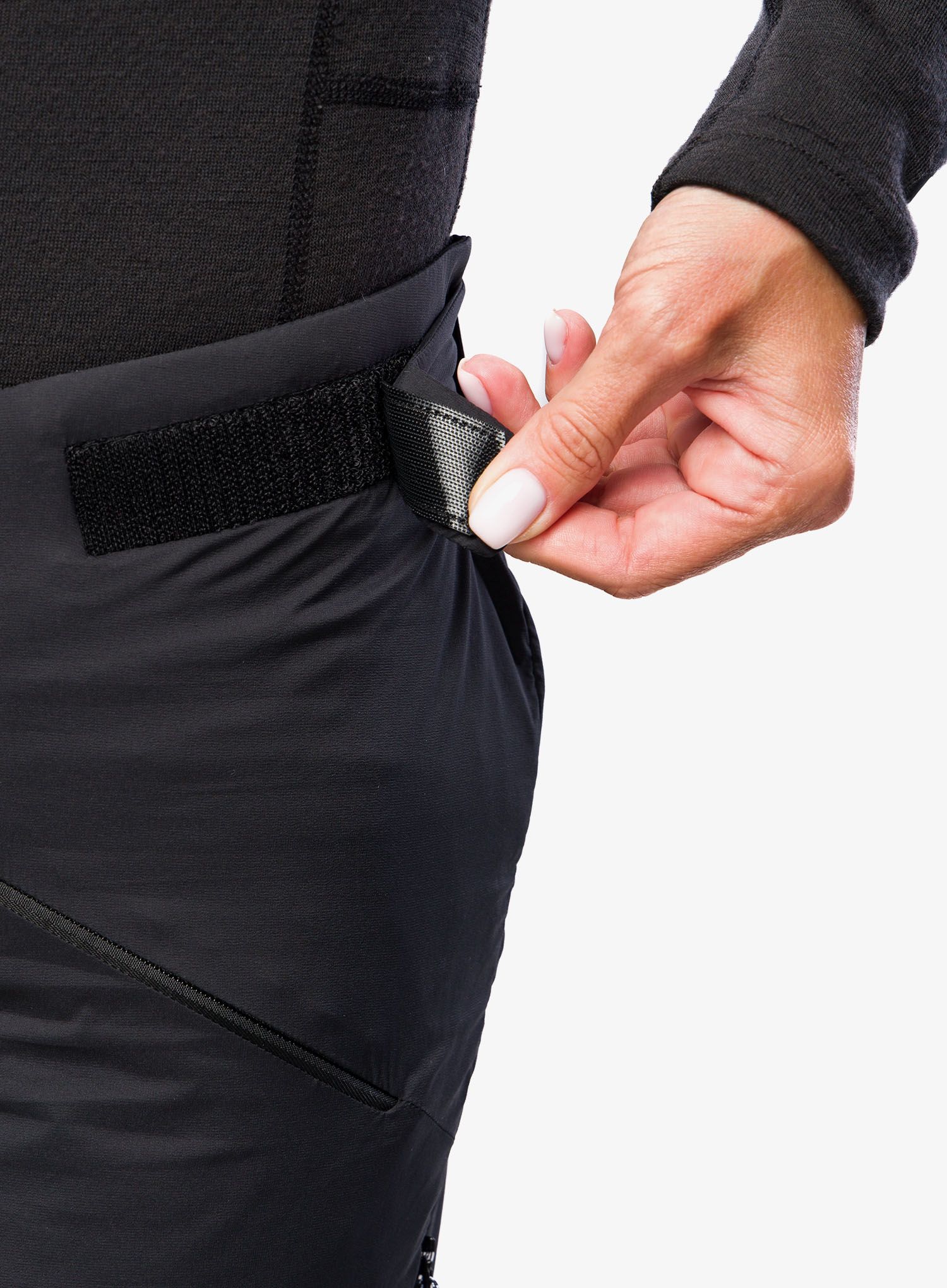 Ženske hlače za turno smučanje Mammut Aenergy IN Hybrid Pants - black