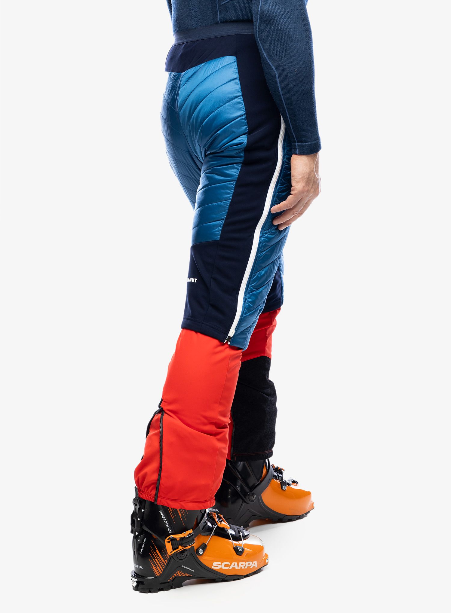 Podložene kratke hlače Mammut Aenergy IN Shorts - deep ice/marine