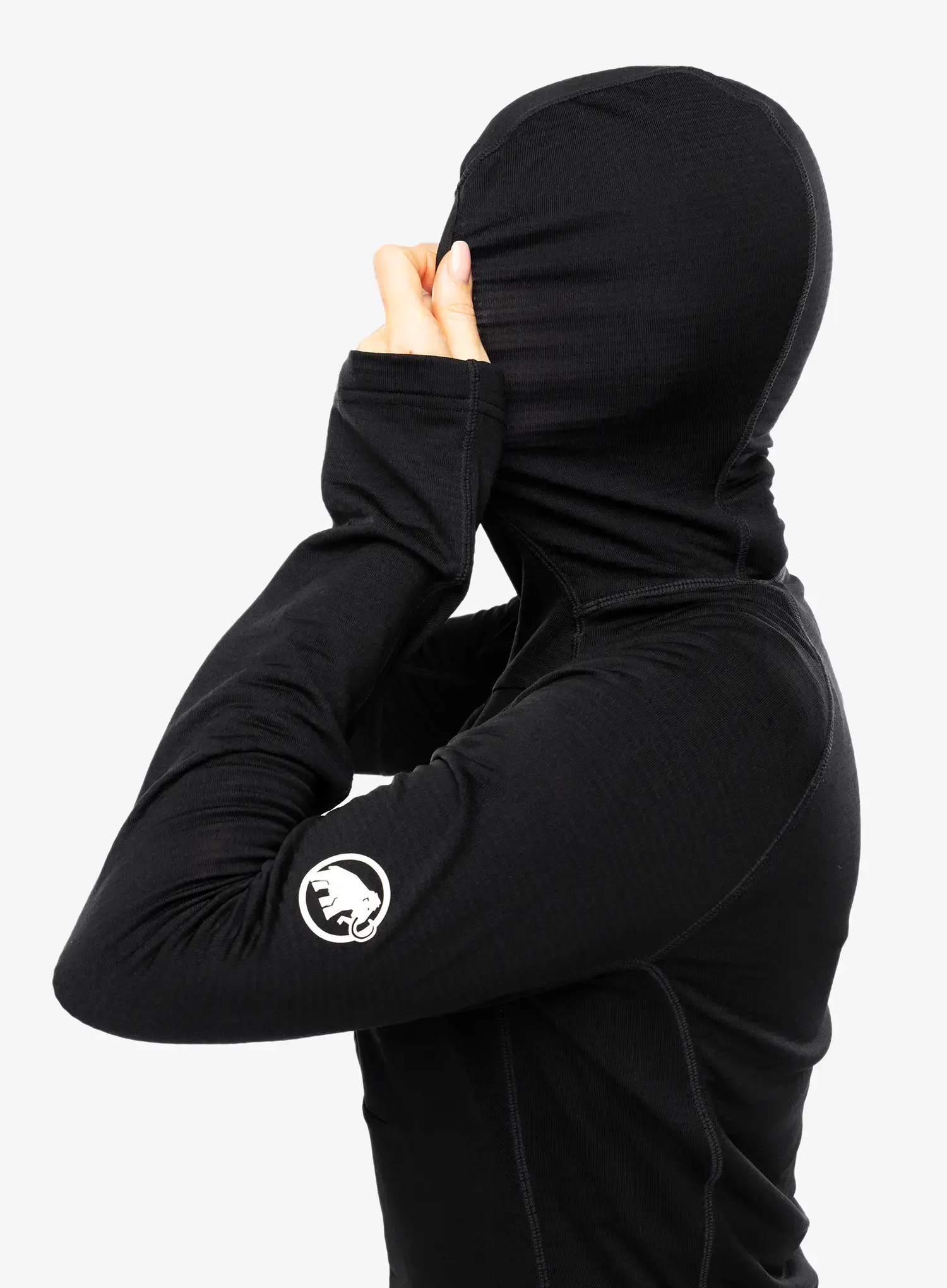 Ženska jopa s kapuco Mammut Aenergy Light ML Hooded Jacket - black