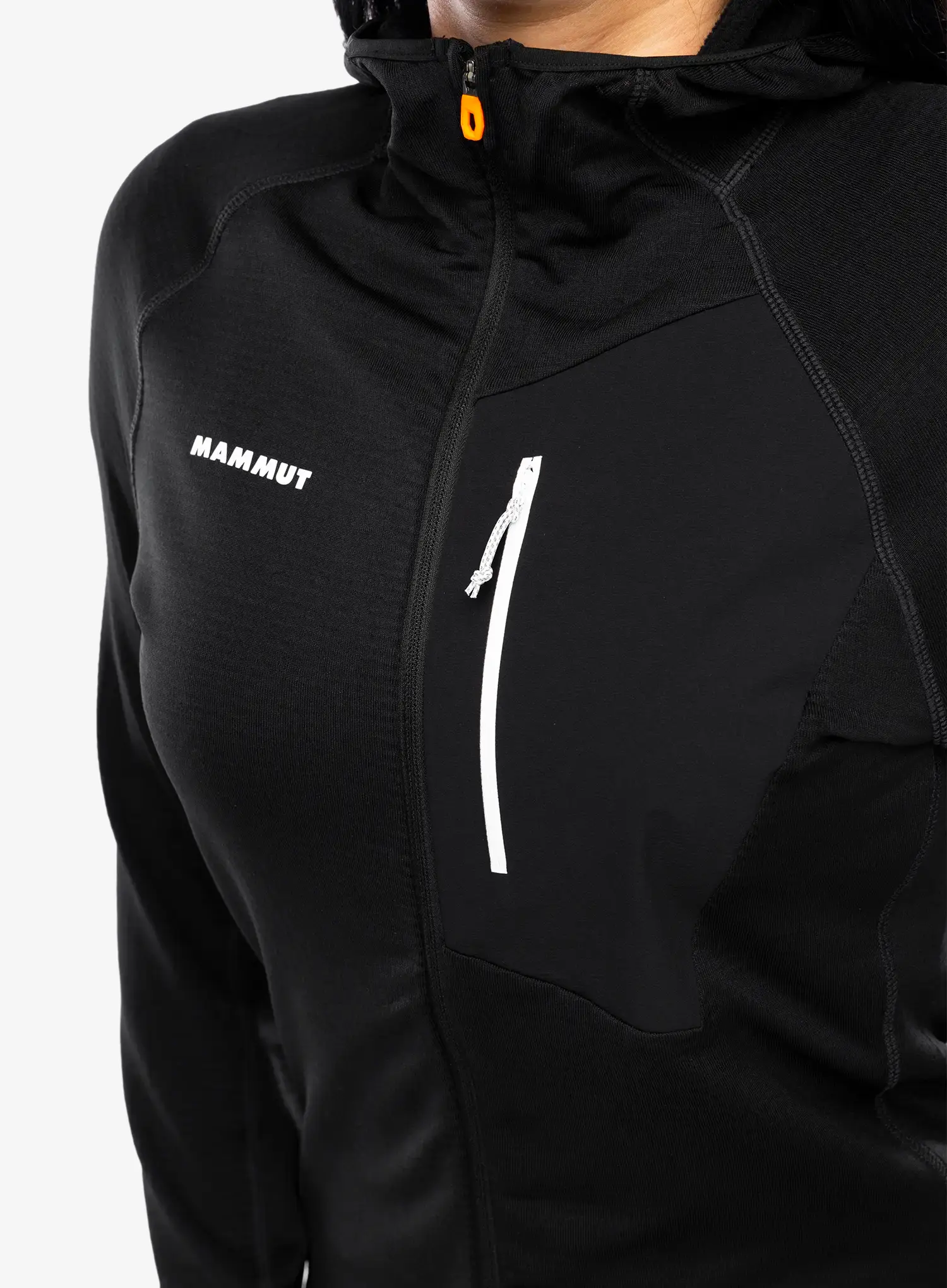 Ženska jopa s kapuco Mammut Aenergy Light ML Hooded Jacket - black