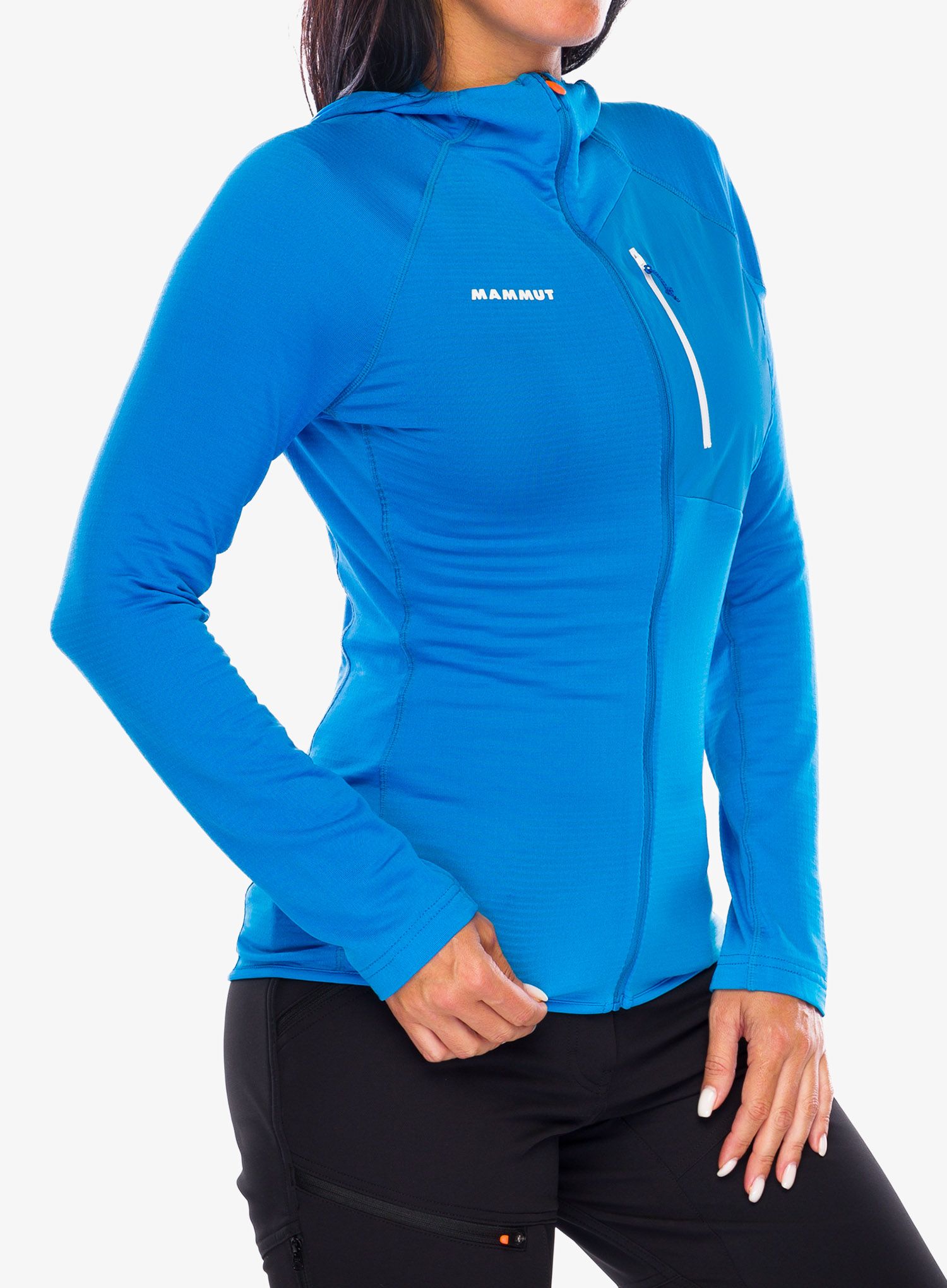 Ženska jopica Mammut Aenergy Light ML Hooded Jacket - glacier blue