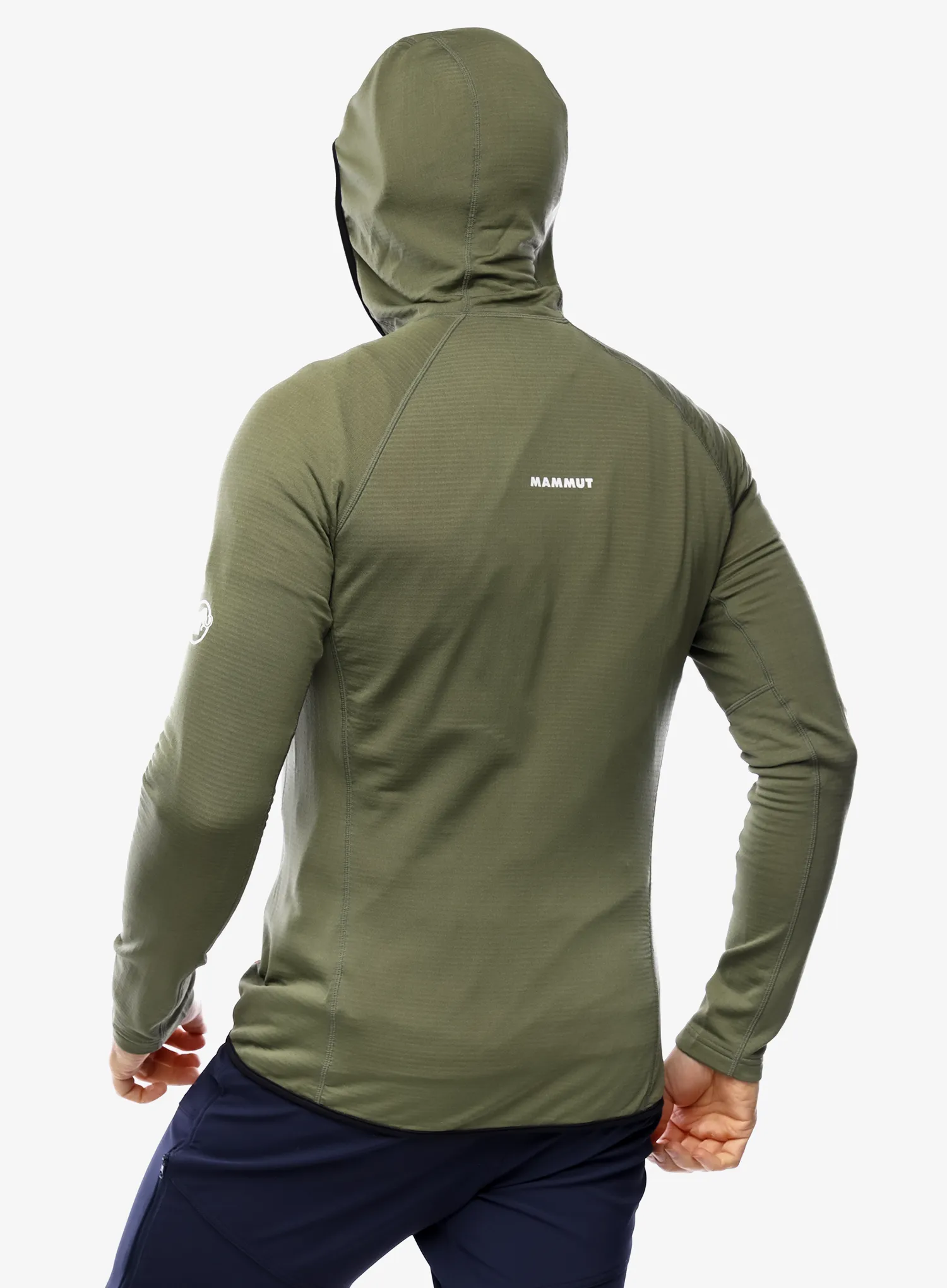 Jopica s kapuco Mammut Aenergy Light ML Hooded Jacket - marsh/dark marsh