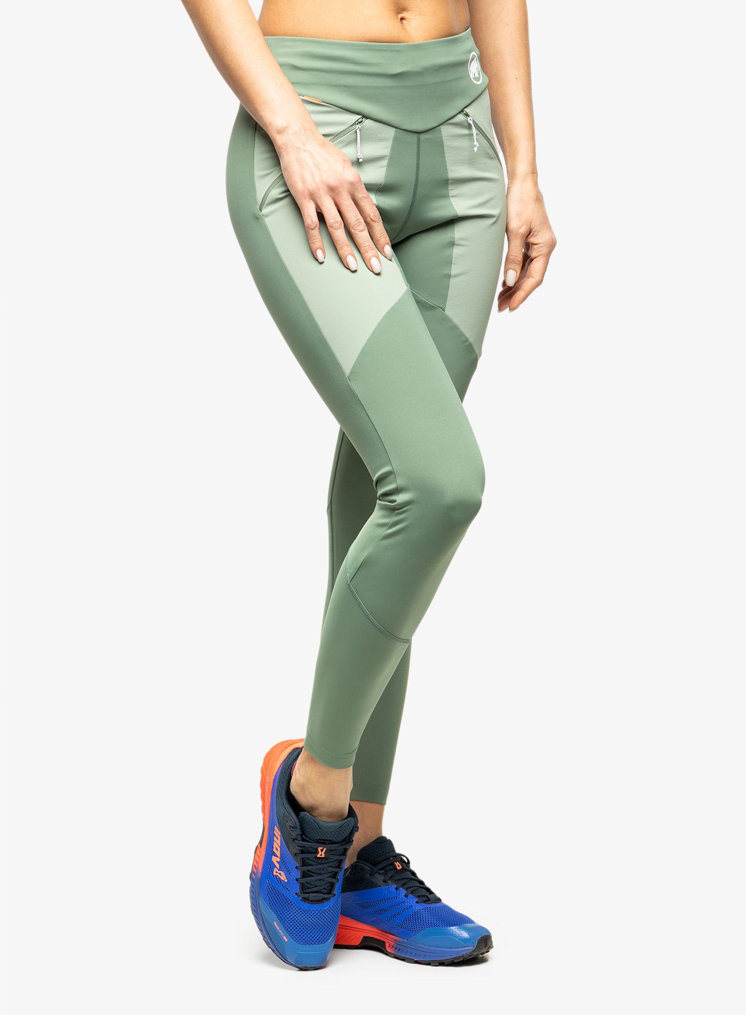 Ženske pajkice Mammut Aenergy Light Tights - dark jade/jade