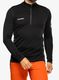 Moška jopica Mammut Aenergy ML Half Zip Pull - black