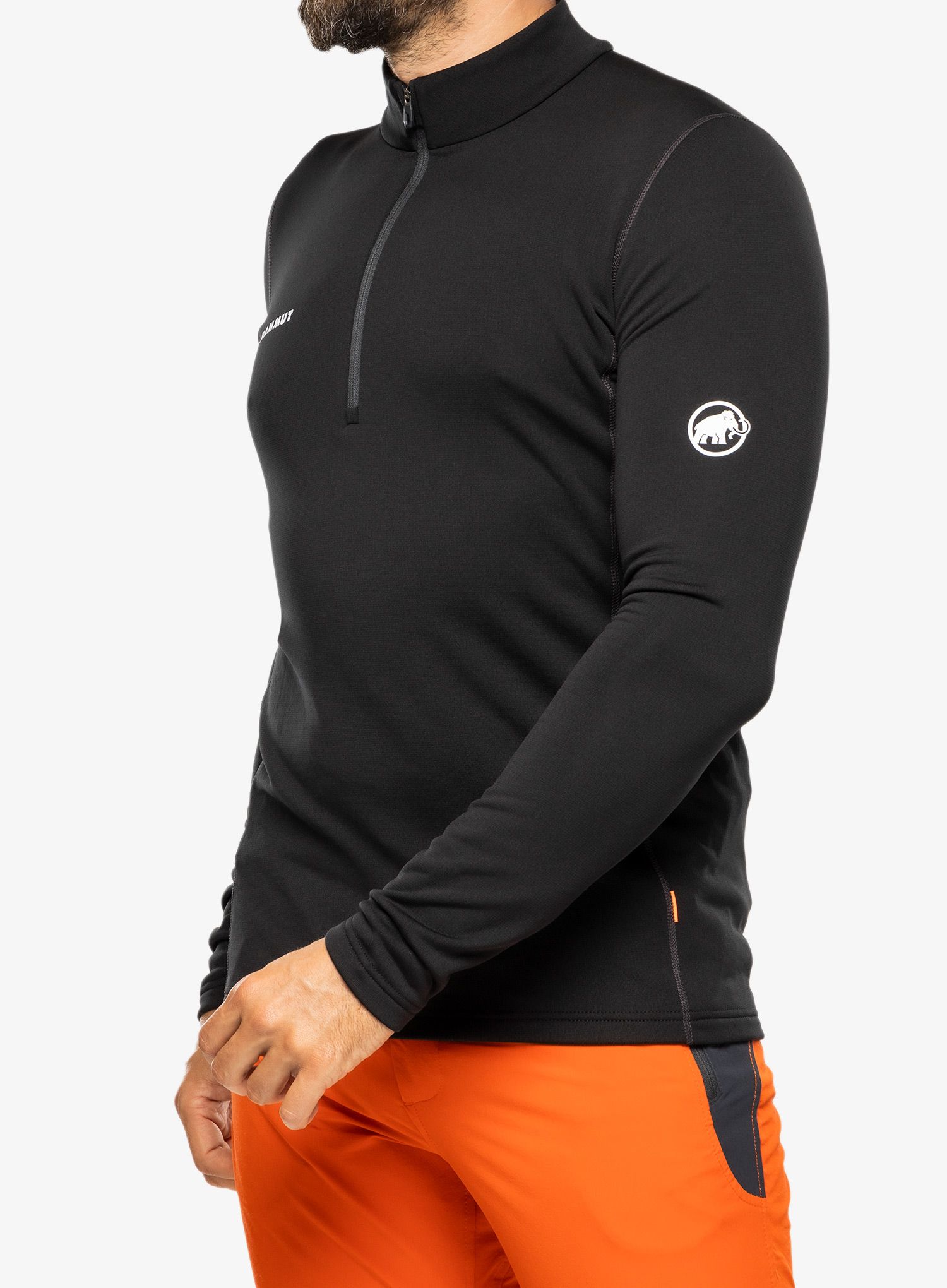 Moška jopica Mammut Aenergy ML Half Zip Pull - black
