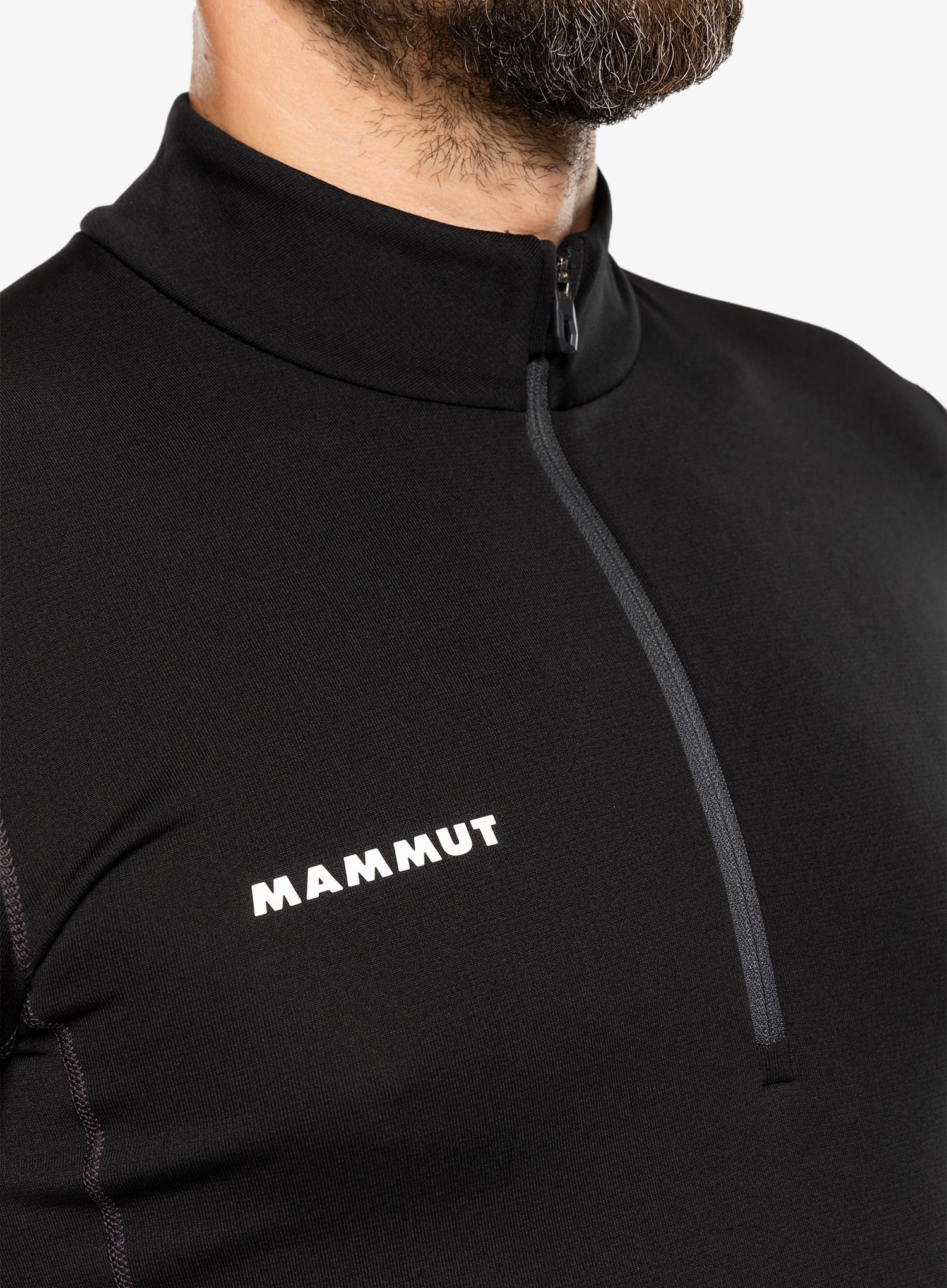 Moška jopica Mammut Aenergy ML Half Zip Pull - black