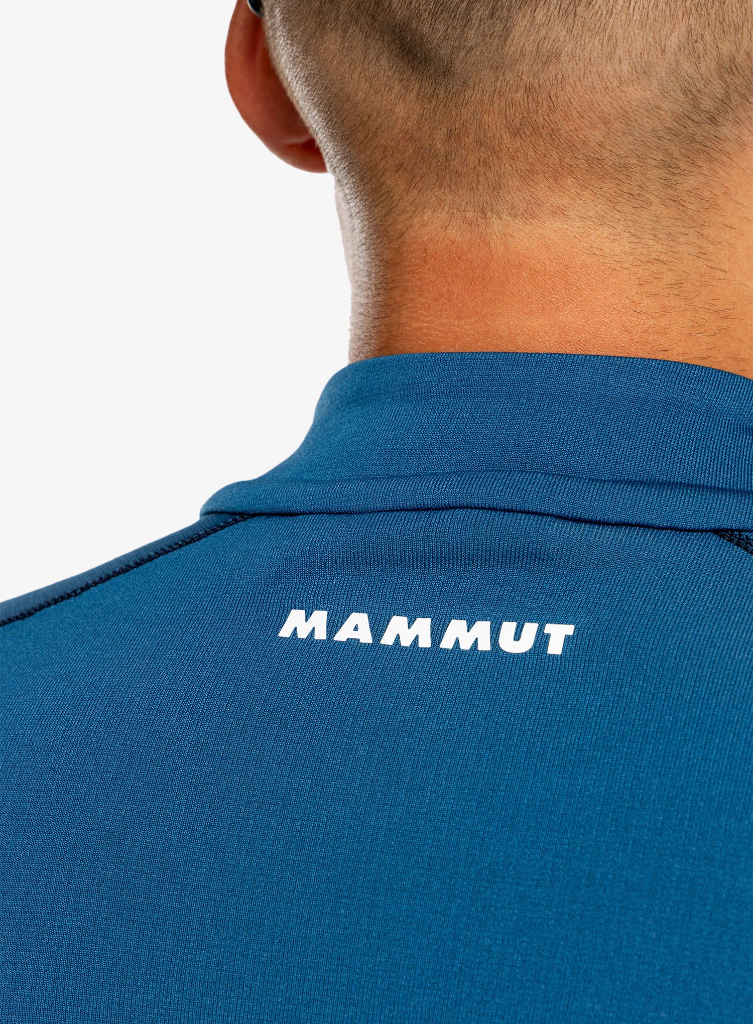 Jopica z zadrgo Mammut Aenergy ML Half Zip Pull - deep ice/marine