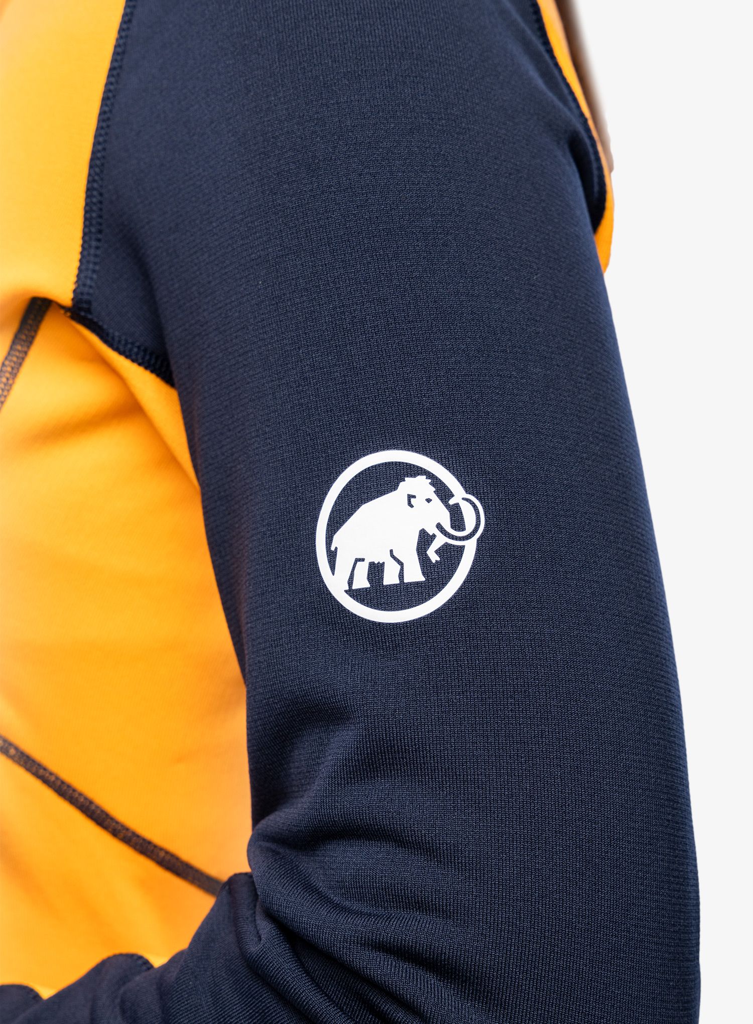 Ženski flis Mammut Aenergy ML Half Zip Pull - tangerine/marine