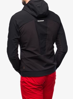 Softshell jakna Mammut Aenergy SO Hybrid Hooded Jacket - black