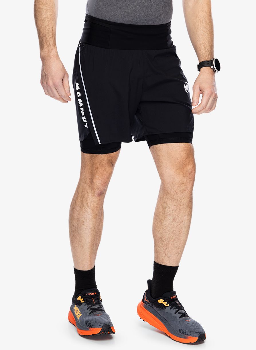 Tekaške kratke hlače Mammut Aenergy TR 2 in 1 Shorts - black