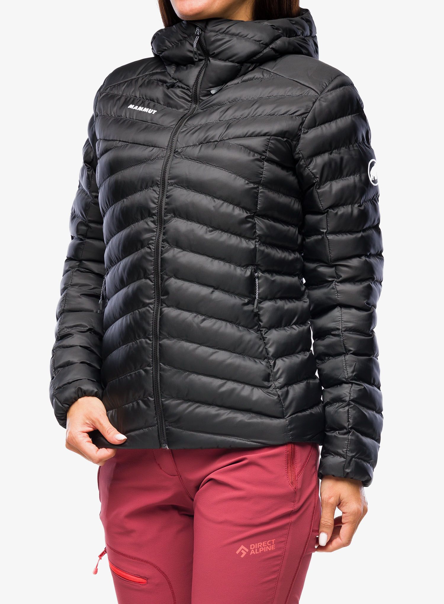 Ženska sintetična jakna Mammut Albula IN Hooded Jacket - black