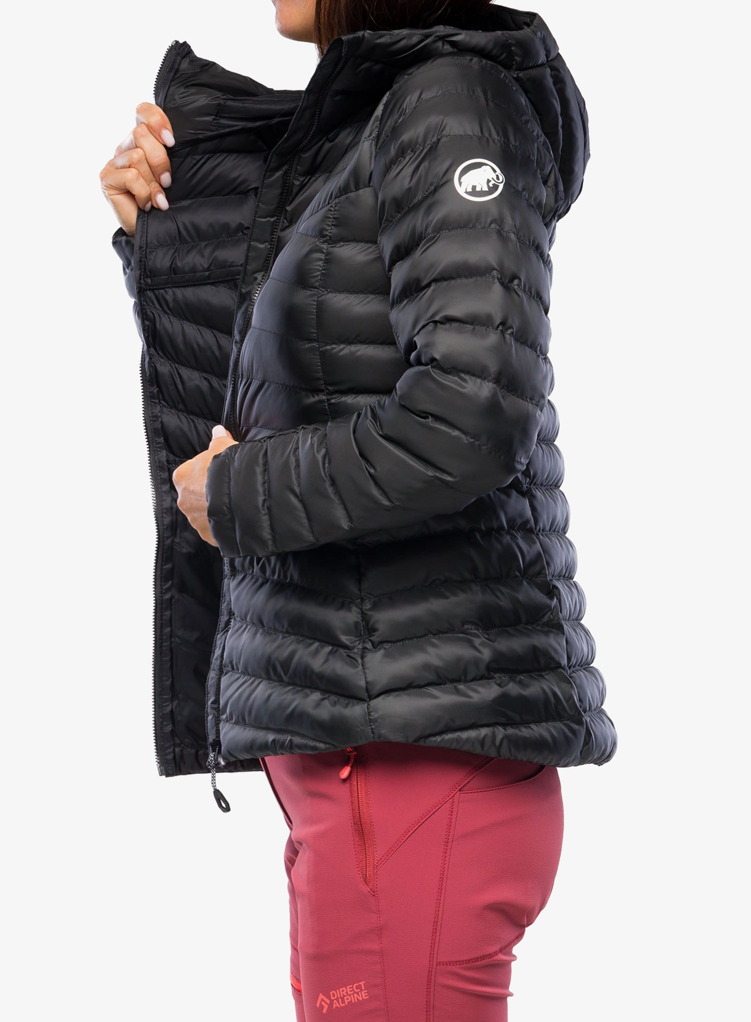 Ženska sintetična jakna Mammut Albula IN Hooded Jacket - black