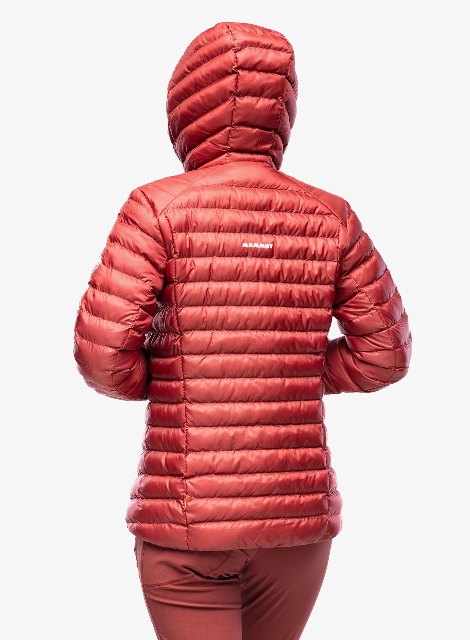 Ženska sintetična jakna Mammut Albula IN Hooded Jacket - blood red