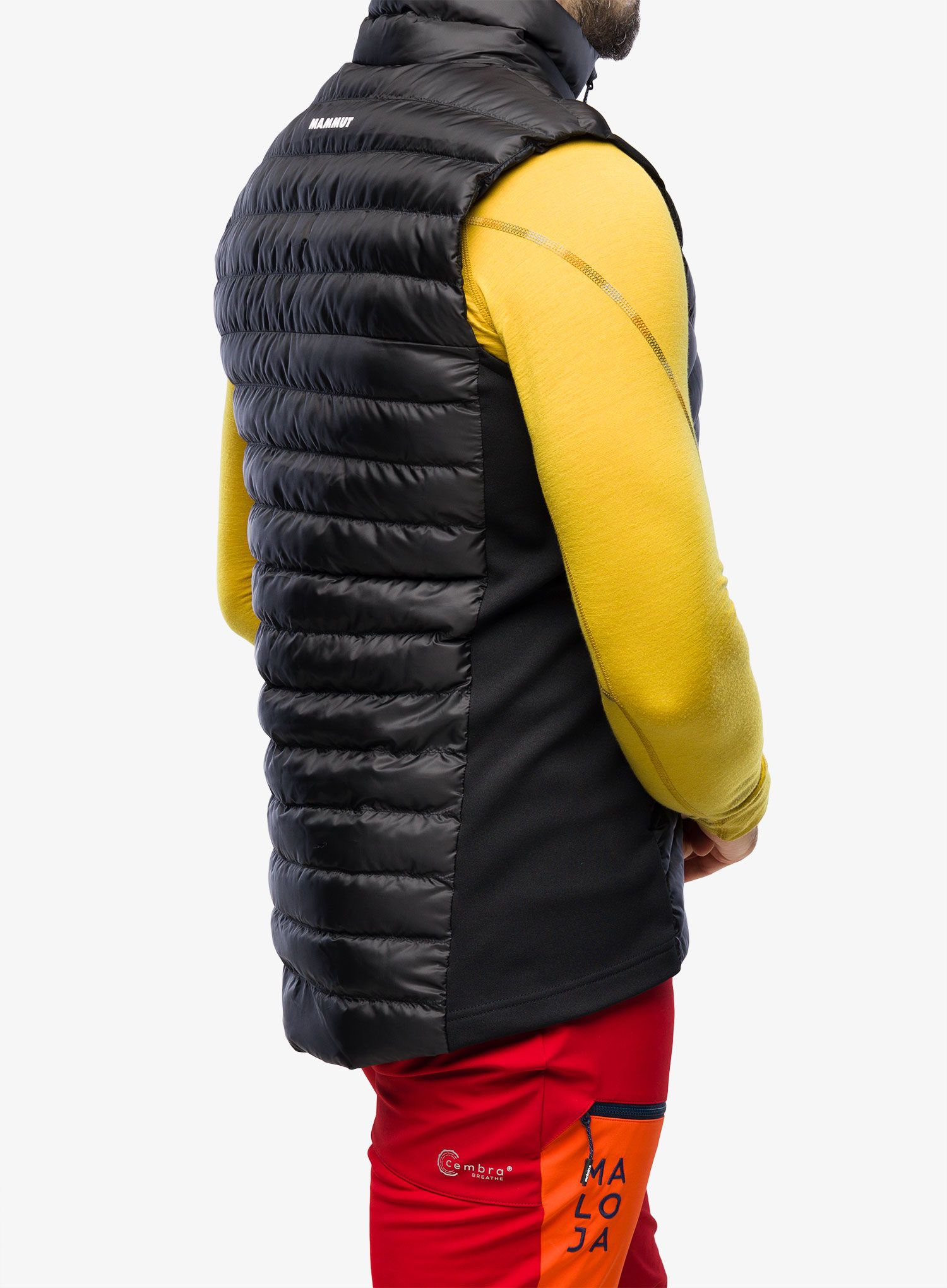 Podložen brezrokavnik Mammut Albula IN Hybrid Vest - black
