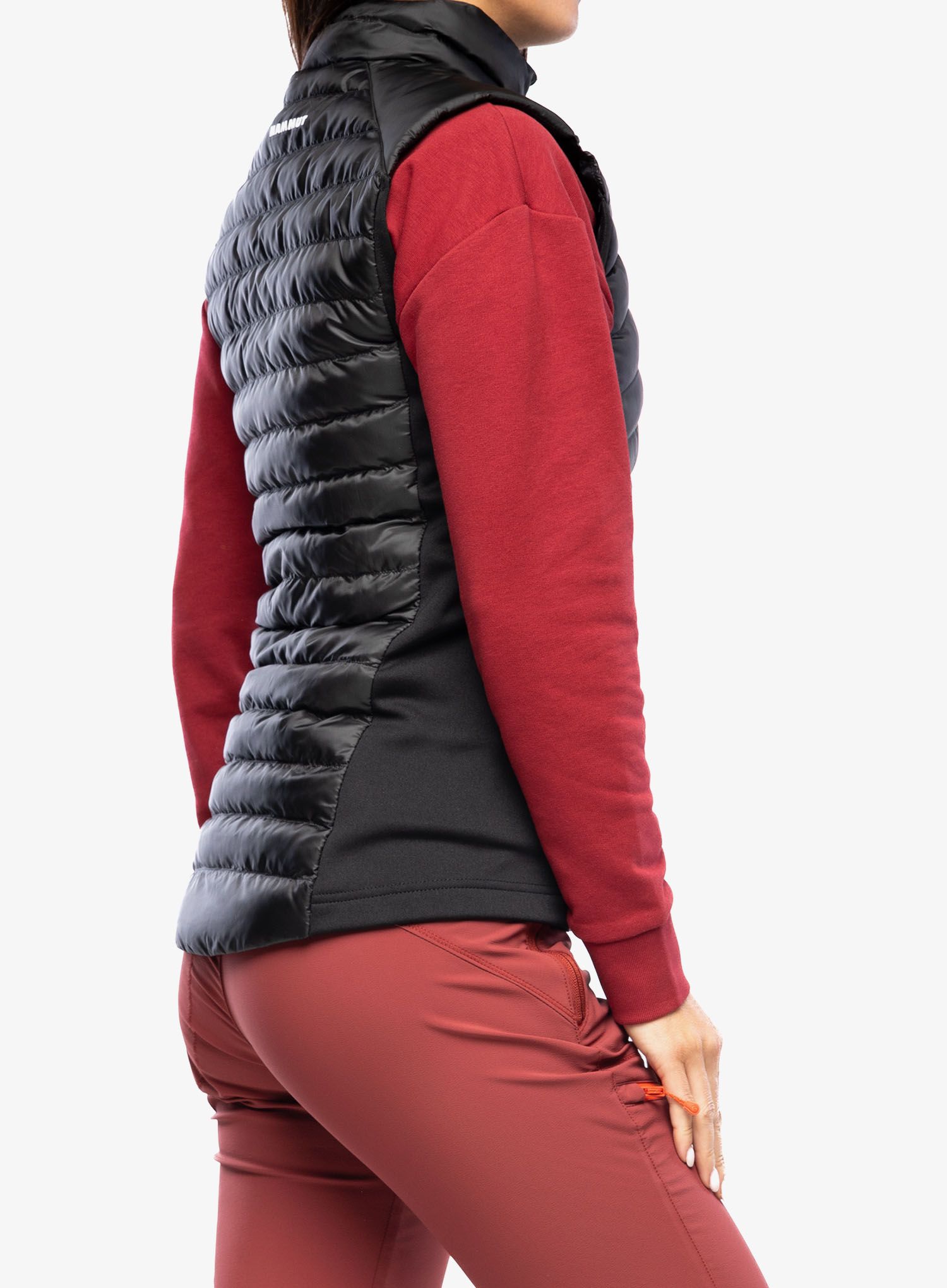 Ženski brezrokavnik Mammut Albula IN Hybrid Vest - black