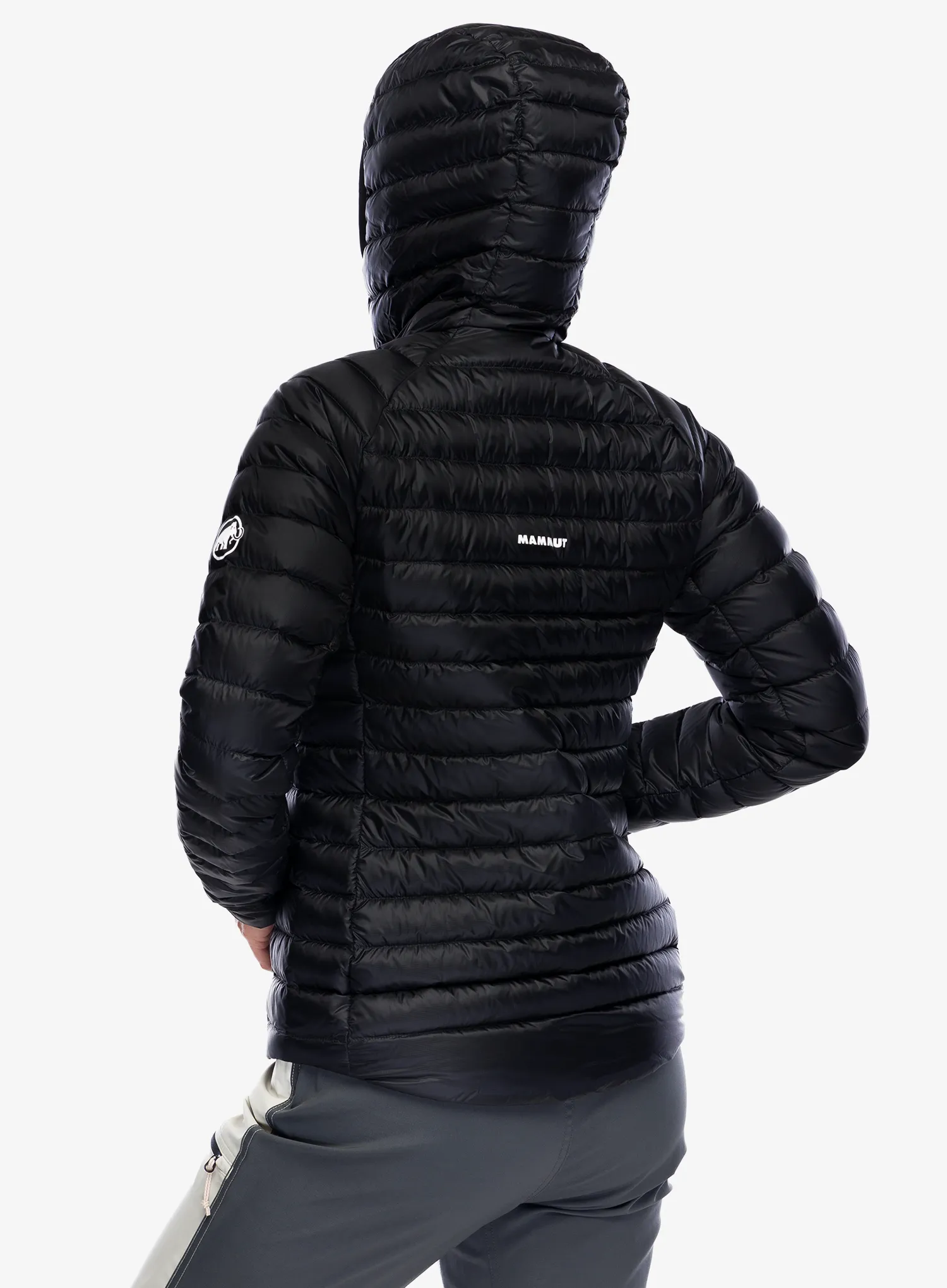 Ženska puhovka Mammut Broad Peak IN Hooded Jacket - blk