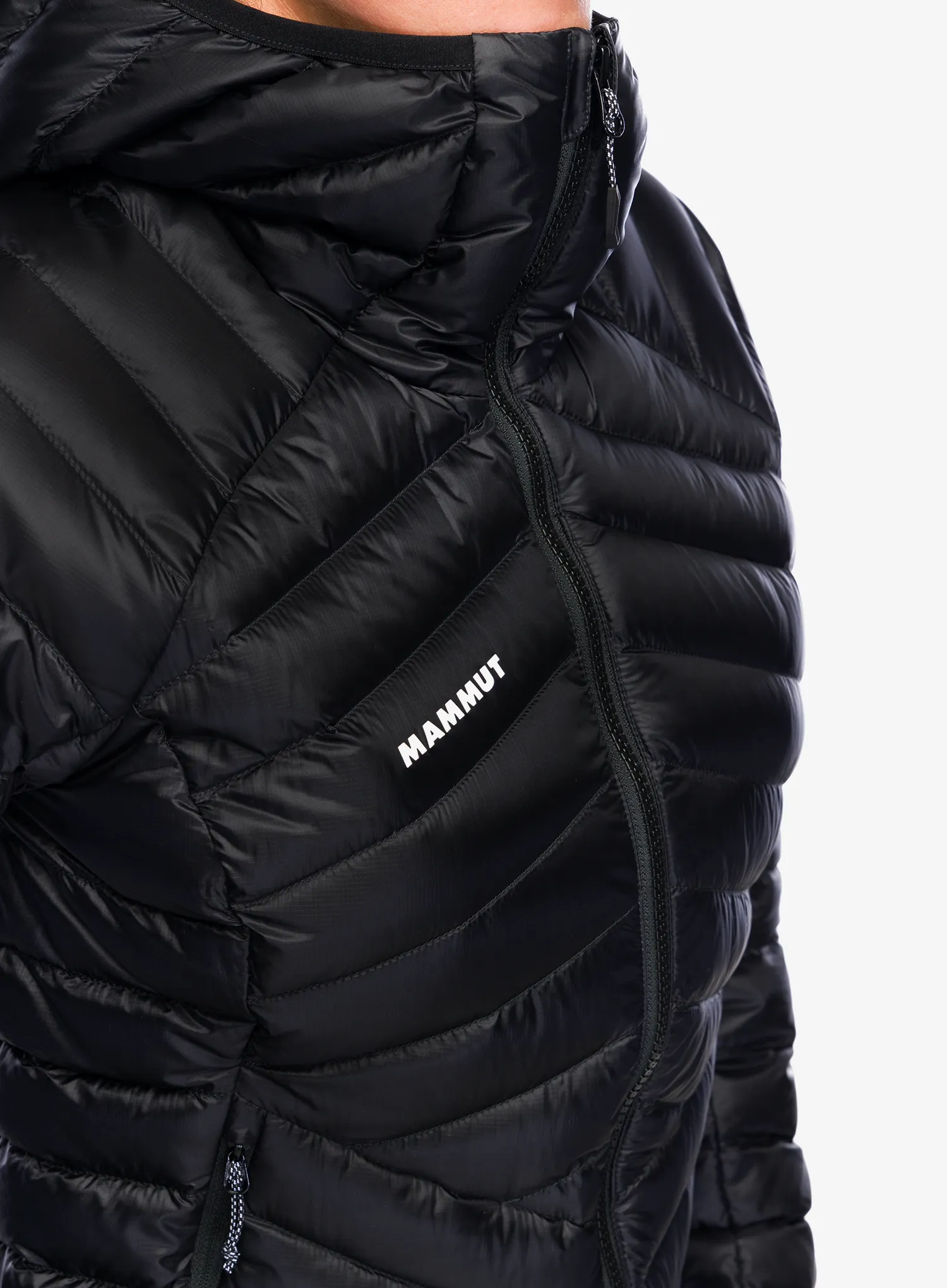 Ženska puhovka Mammut Broad Peak IN Hooded Jacket - blk