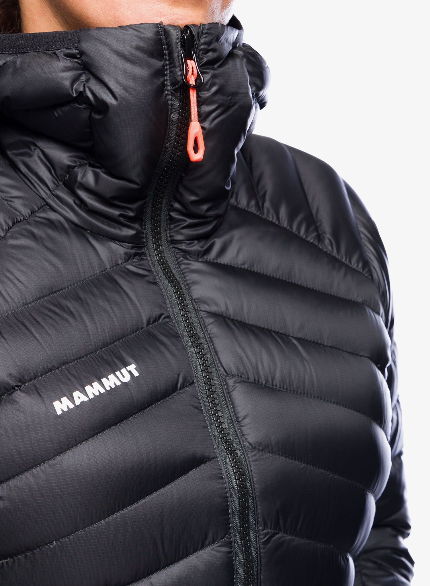 Ženska puhovka Mammut Broad Peak IN Hooded Jacket - black