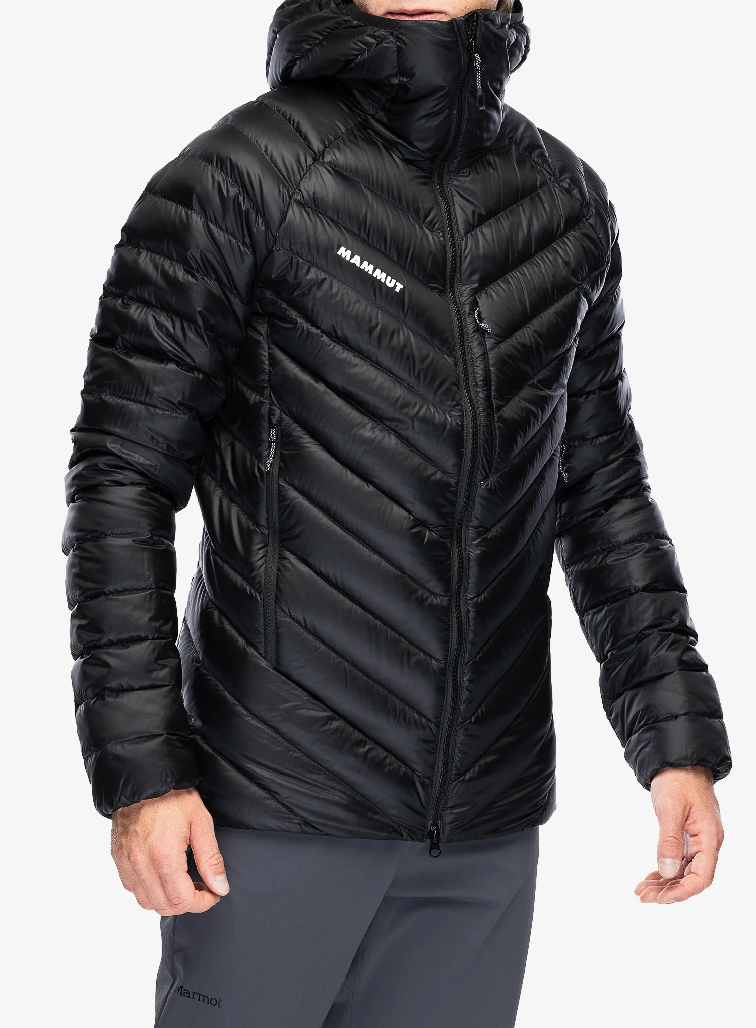 Puhovka Mammut Broad Peak IN Hooded Jacket - blk