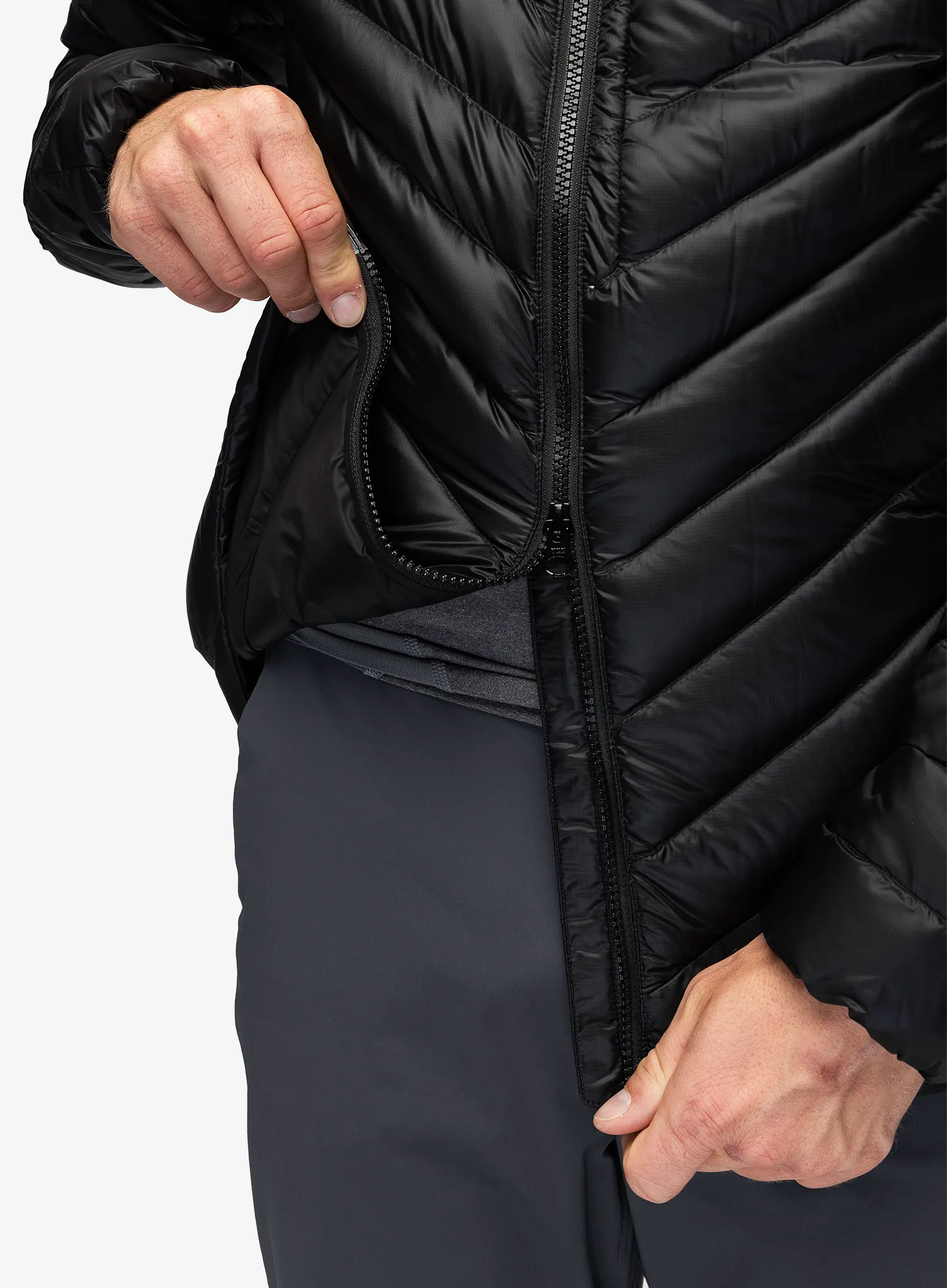 Puhovka Mammut Broad Peak IN Hooded Jacket - blk
