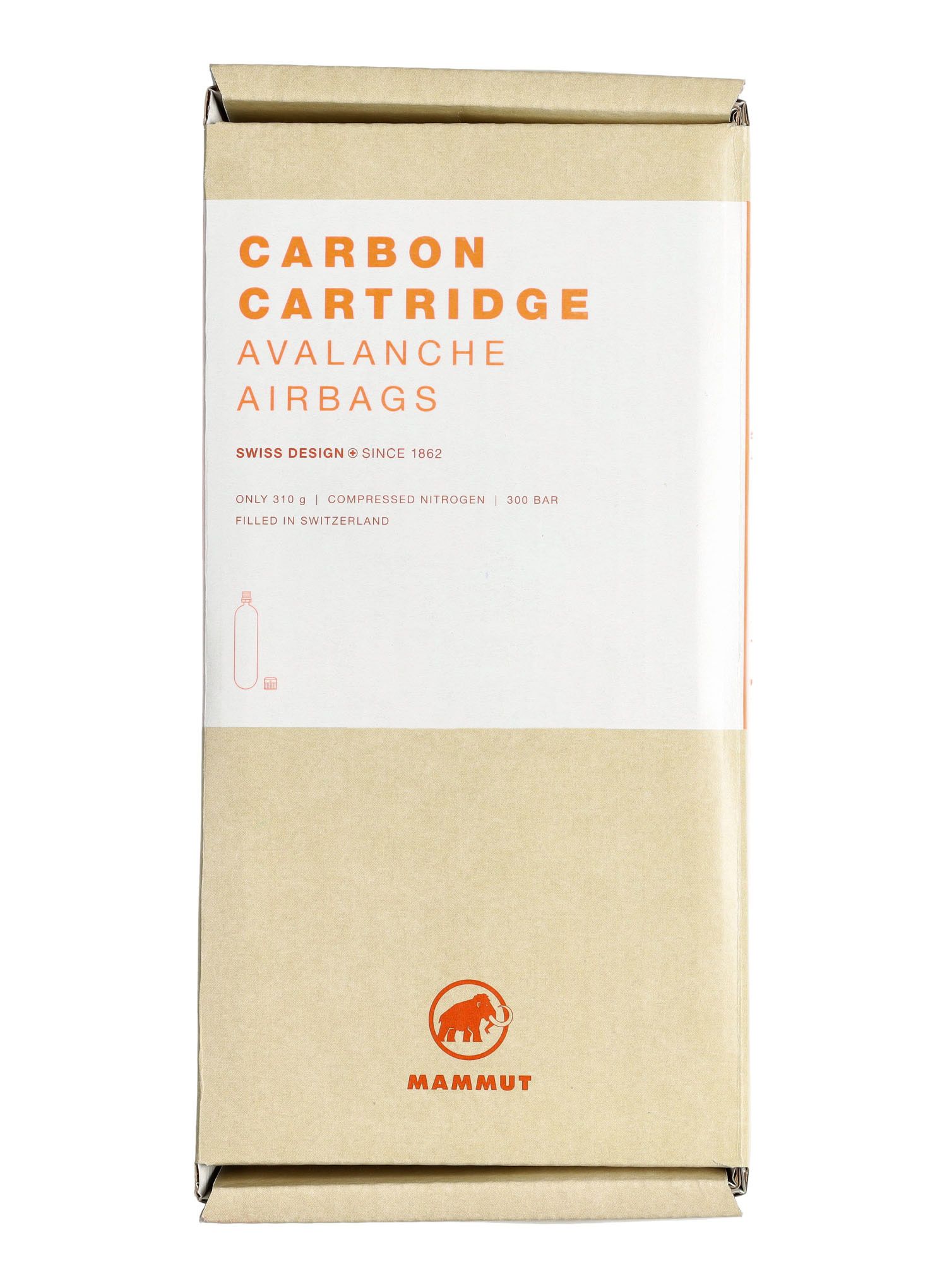 Jeklenka za lavinski nahrbtnik Mammut Carbon Cartridge 300 bar - black