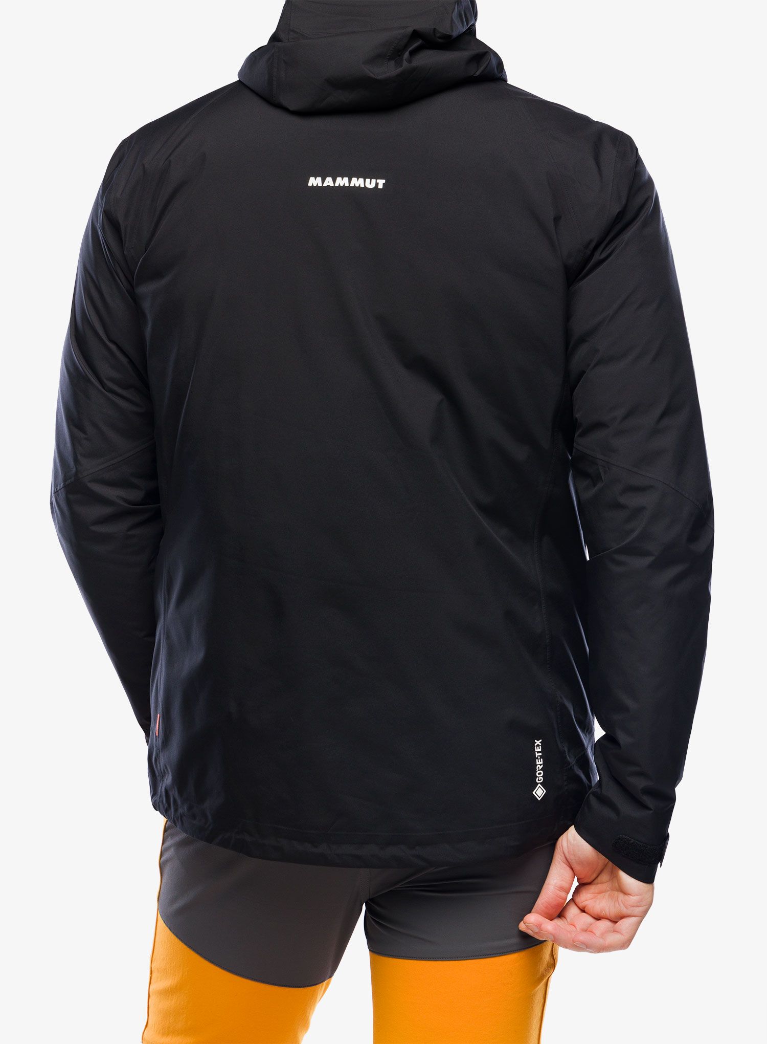 Moška jakna Mammut Convey 3 in 1 HS Hooded Jacket - black/black