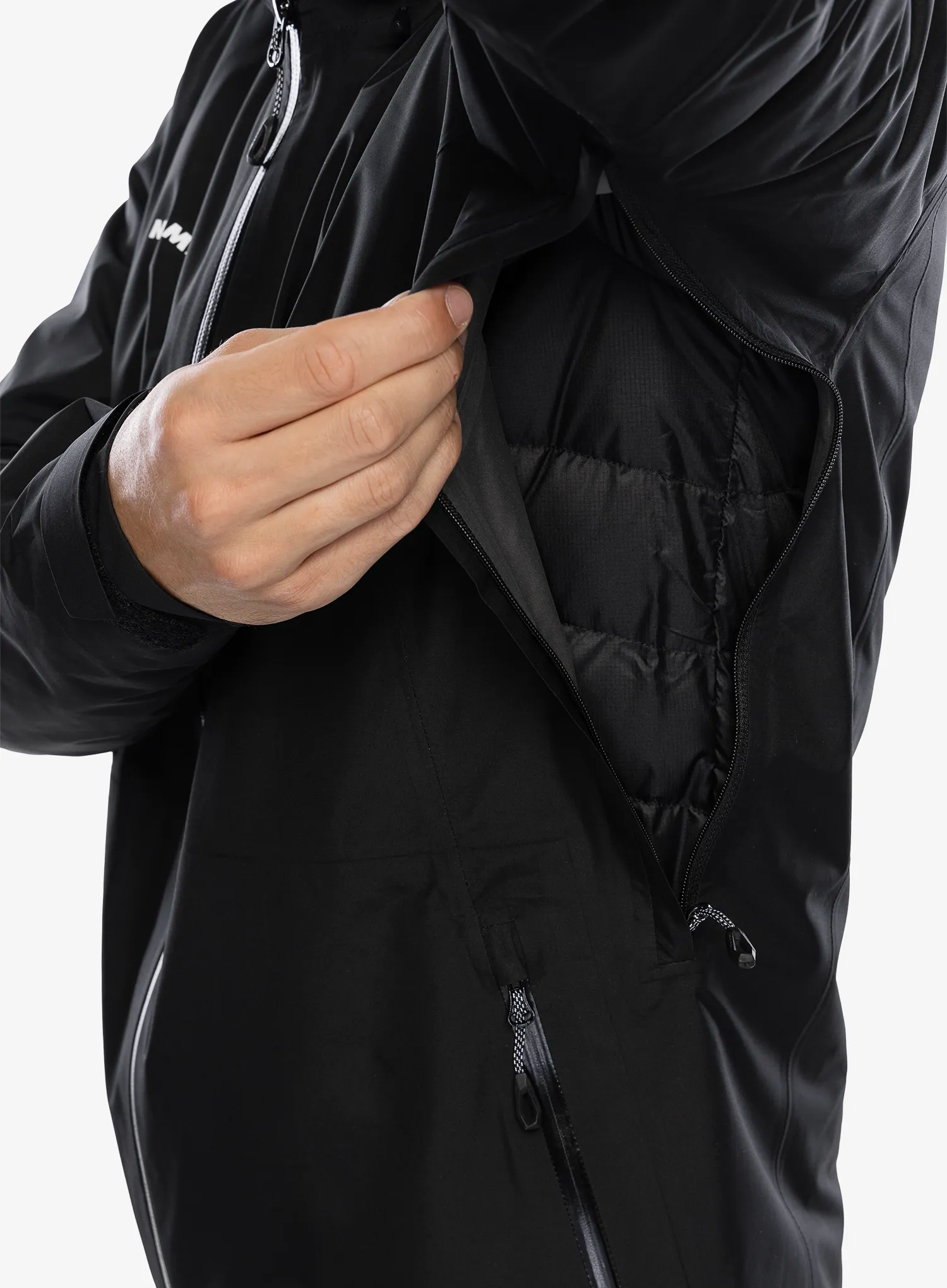 Jakna Mammut Convey 3in1 HS Hooded Jacket - black/black