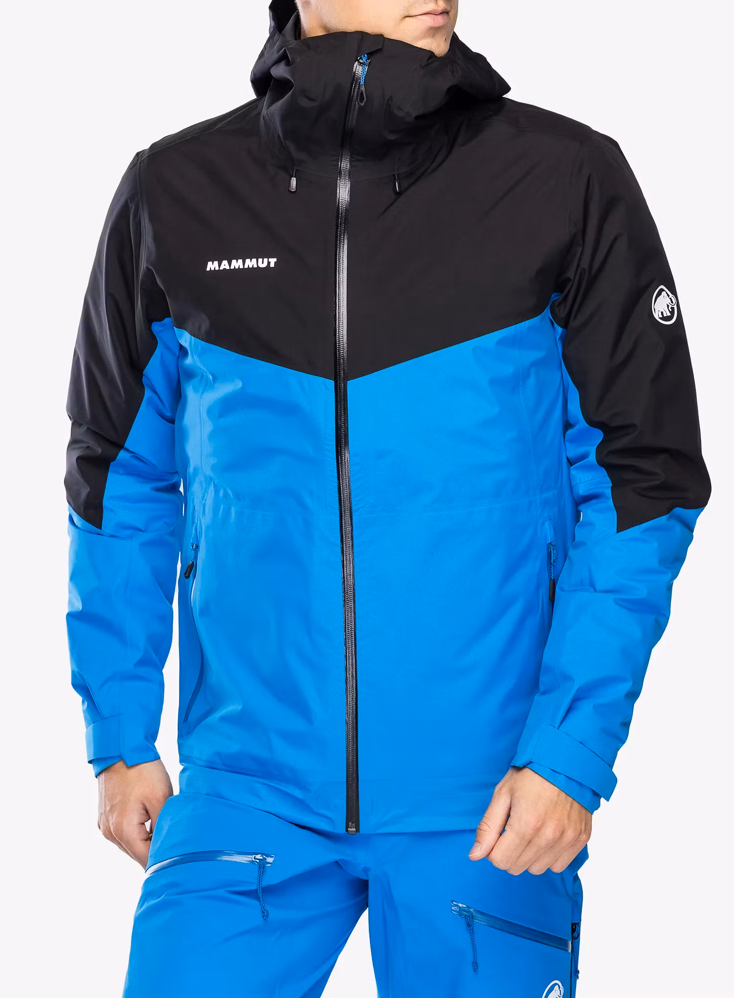 Jakna Mammut Convey 3in1 HS Hooded Jacket - glacier blue/black