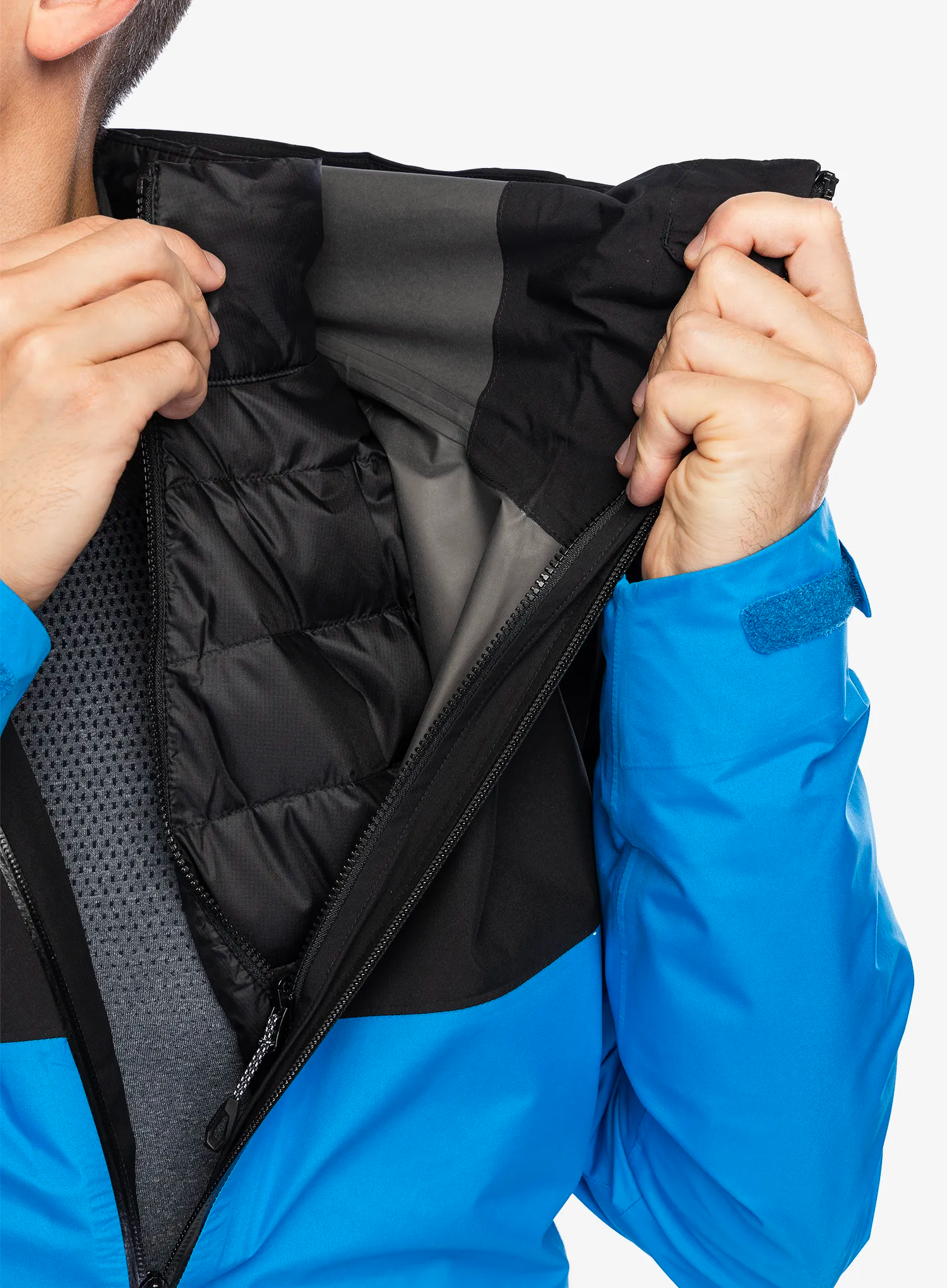Jakna Mammut Convey 3in1 HS Hooded Jacket - glacier blue/black