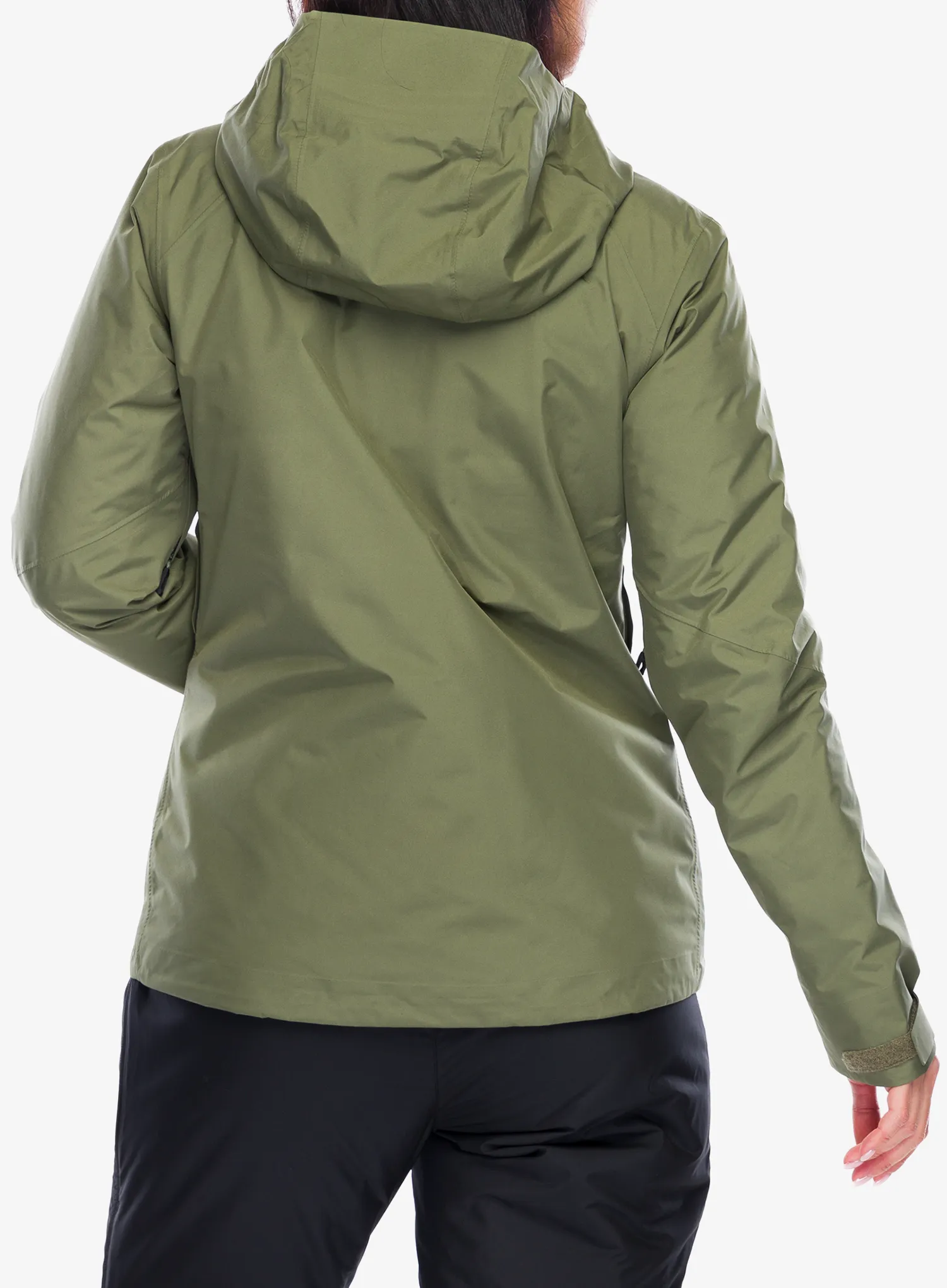 Ženska jakna Mammut Convey 3in1 HS Hooded Jacket - marsh/dark marsh
