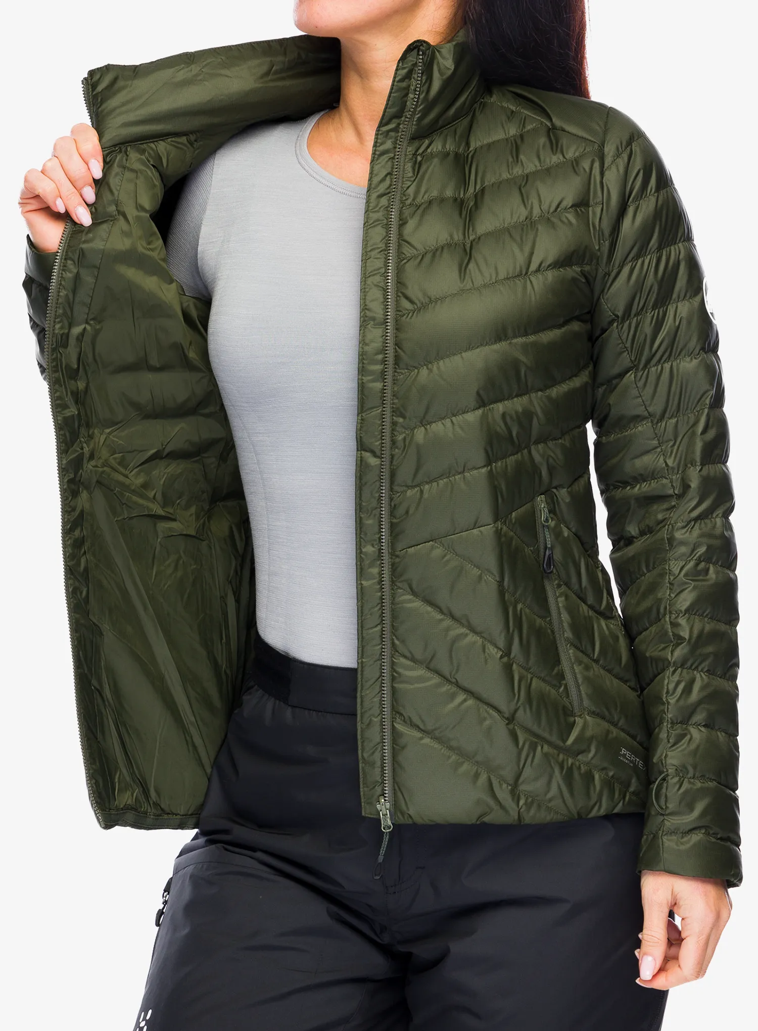 Ženska jakna Mammut Convey 3in1 HS Hooded Jacket - marsh/dark marsh