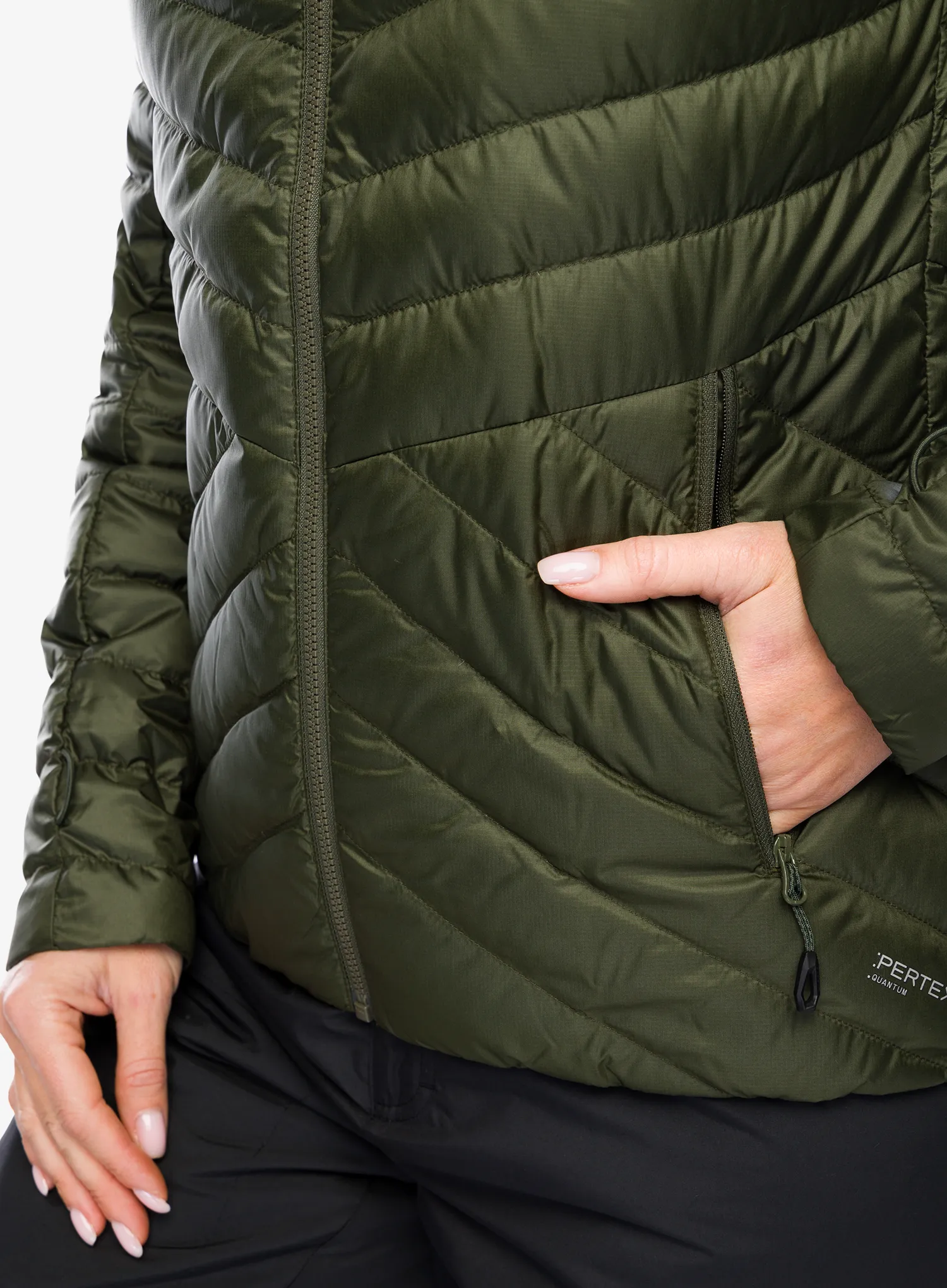 Ženska jakna Mammut Convey 3in1 HS Hooded Jacket - marsh/dark marsh