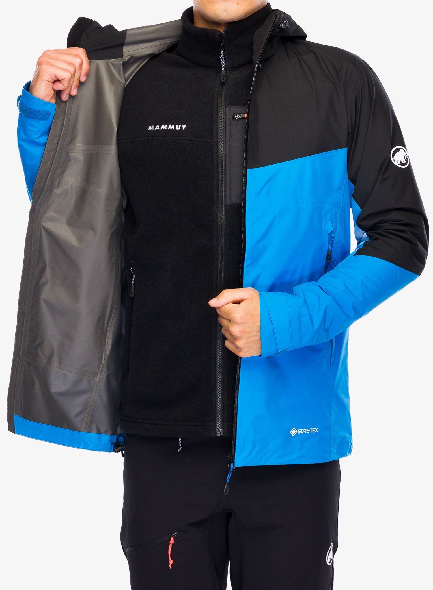GORE-TEX jakna Mammut Convey Tour HS Hooded Jacket - glacier blue