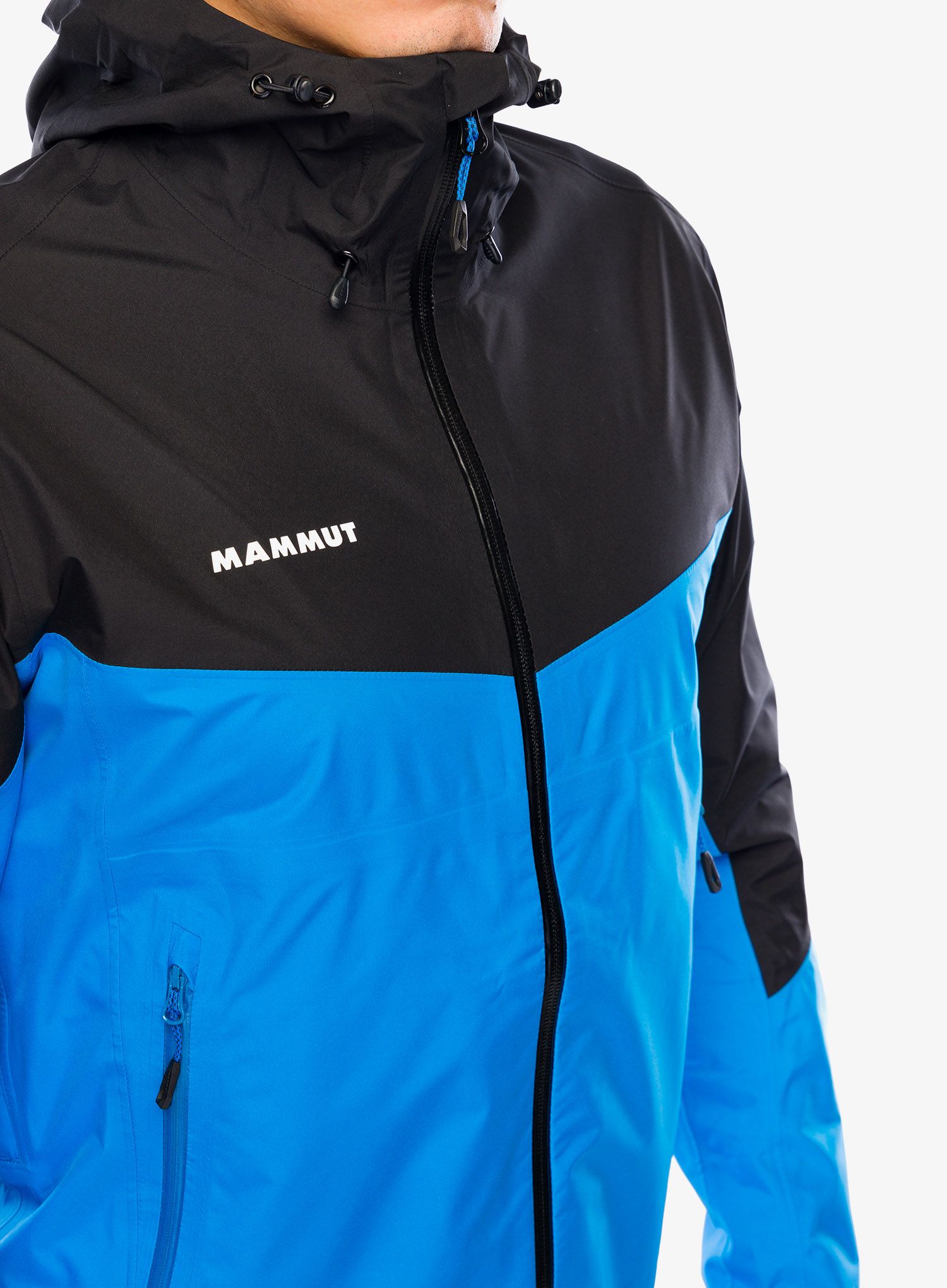 GORE-TEX jakna Mammut Convey Tour HS Hooded Jacket - glacier blue/black