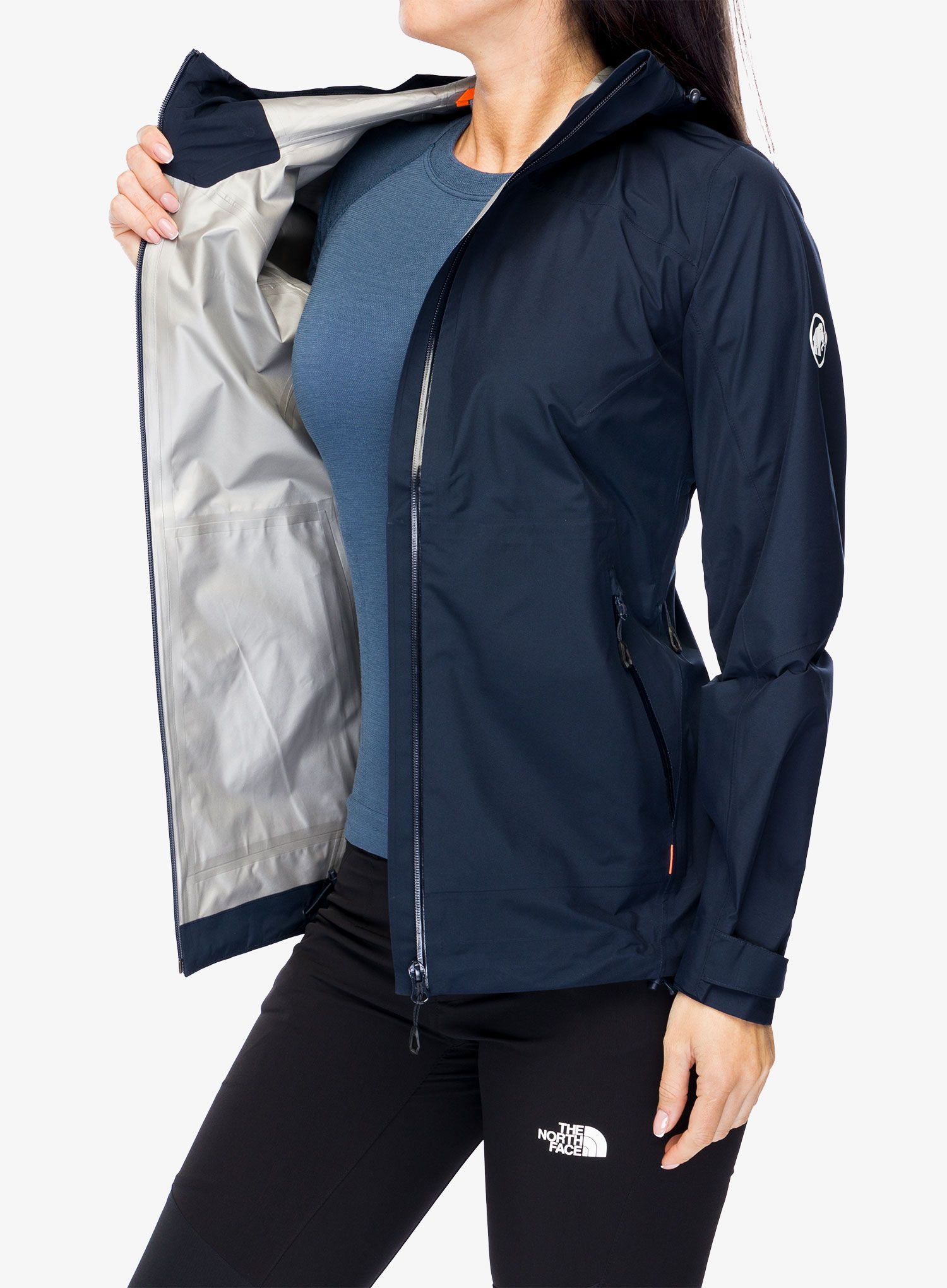 Ženske GORE-TEX jakna Mammut Convey Tour HS Hooded Jacket - marine/marine