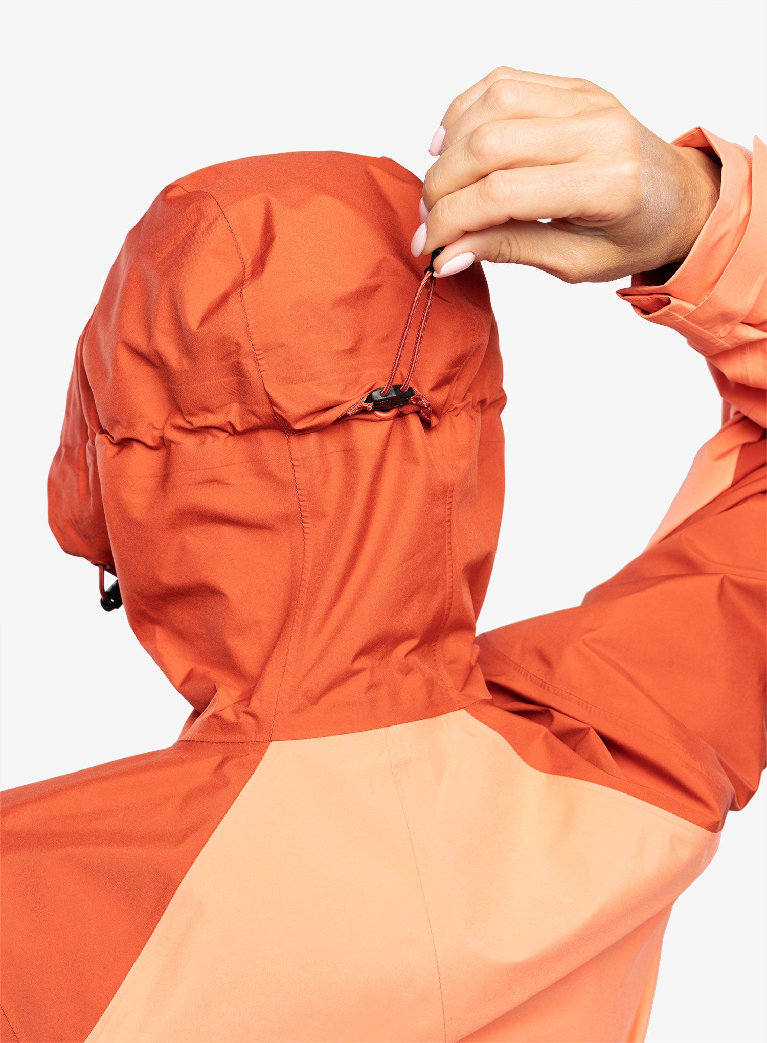 Ženska jakna Mammut Convey Tour HS Hooded Jacket - salmon/terracotta