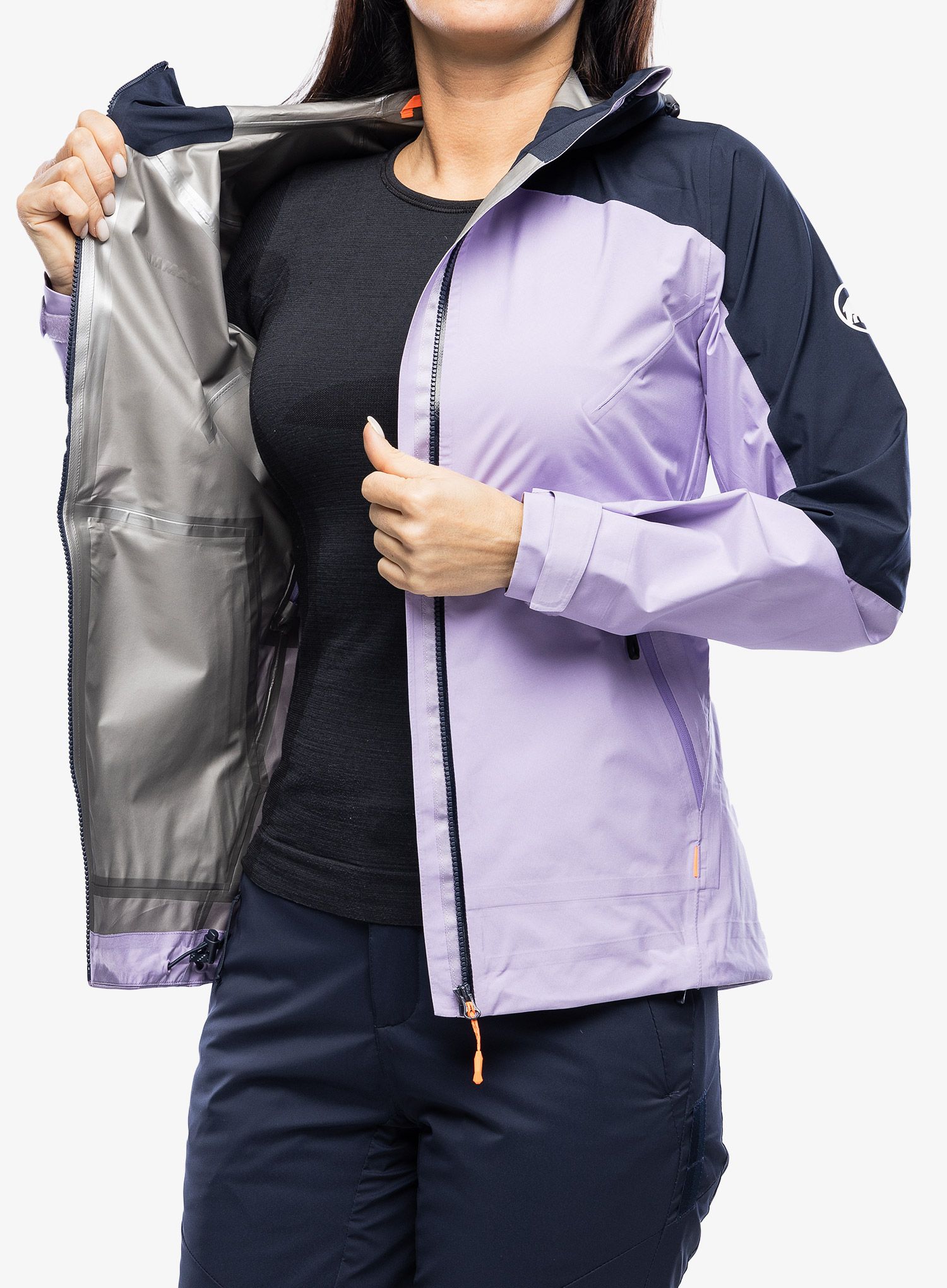 Ženske GORE-TEX jakna Mammut Convey Tour HS Hooded Jacket - supernova/marine