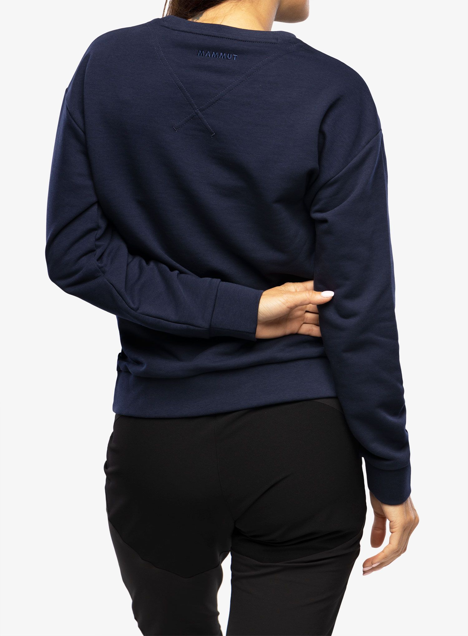 Ženska jopica Mammut Core ML Crew Neck Every Day - marine