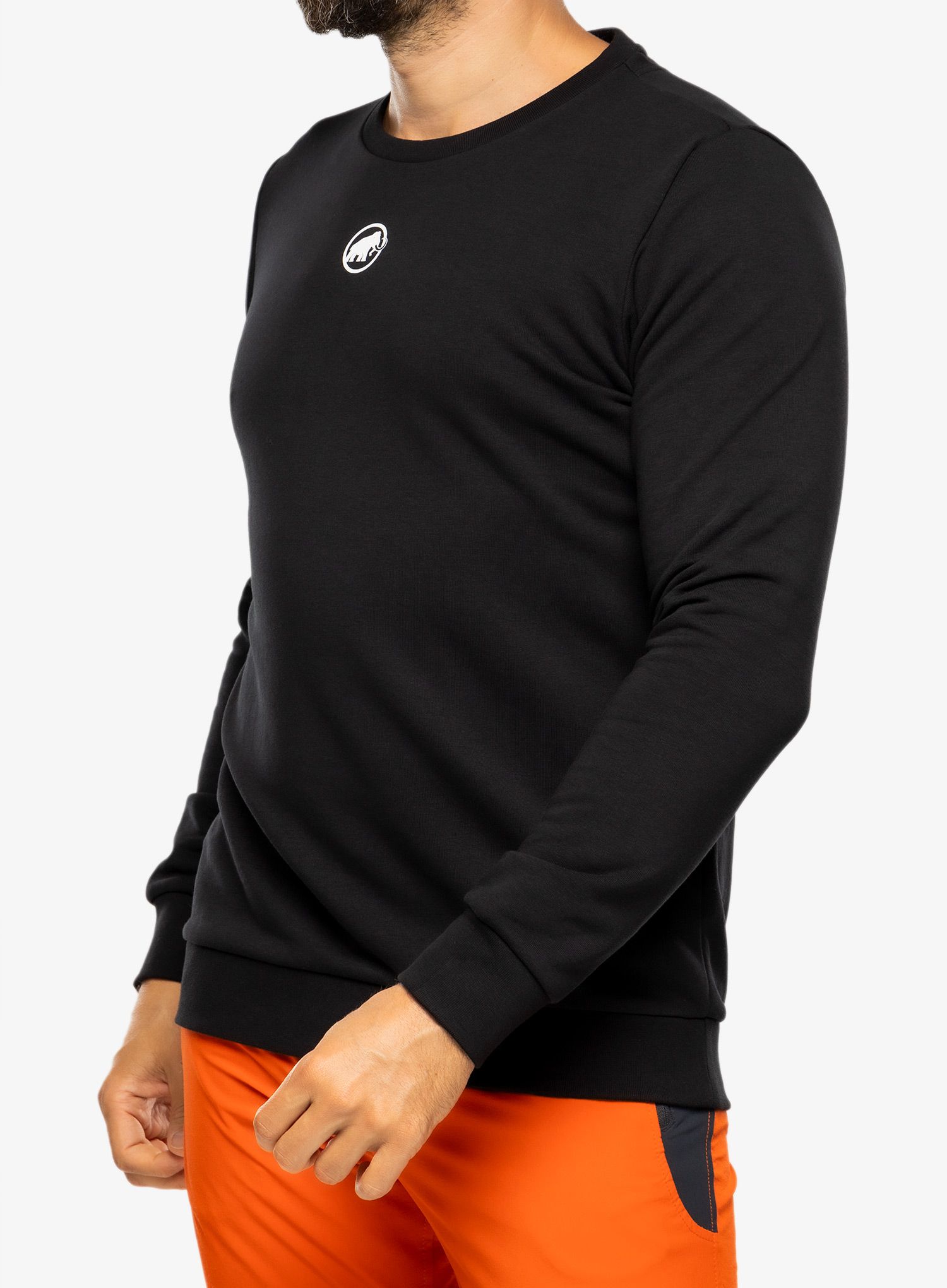 Moška jopica Mammut Core ML Crew Neck Original - black