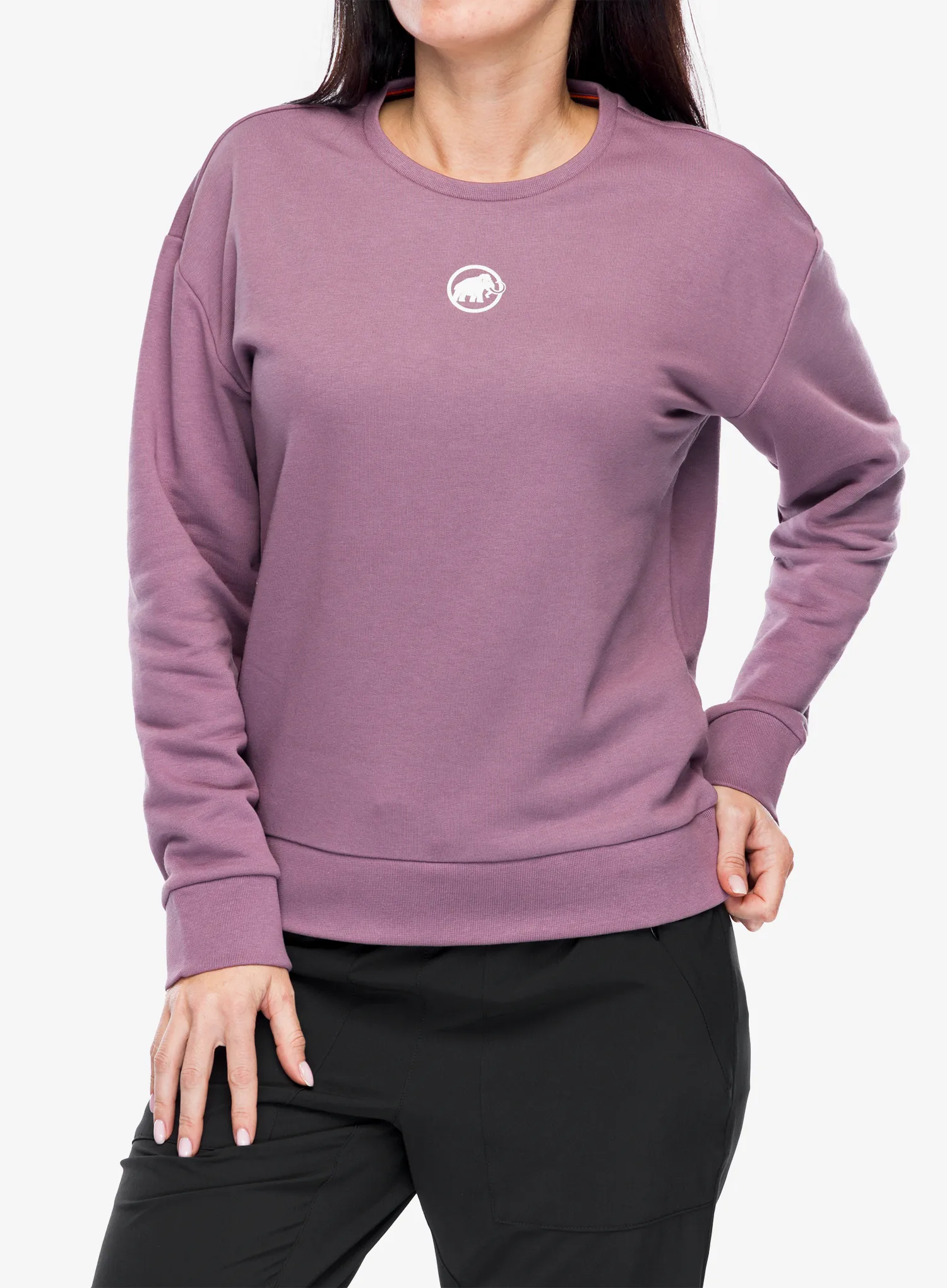 Ženska jopica Mammut Core ML Crew Neck Original - flux