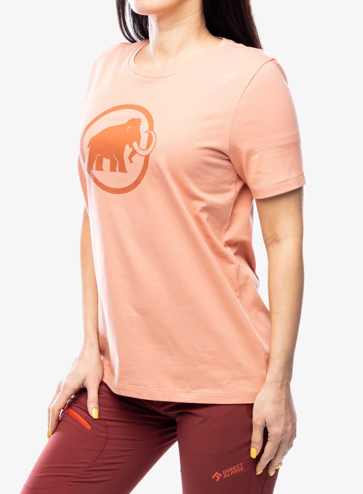 Ženska majica s potiskom Mammut Core T-Shirt Classic - quartz dust/dust