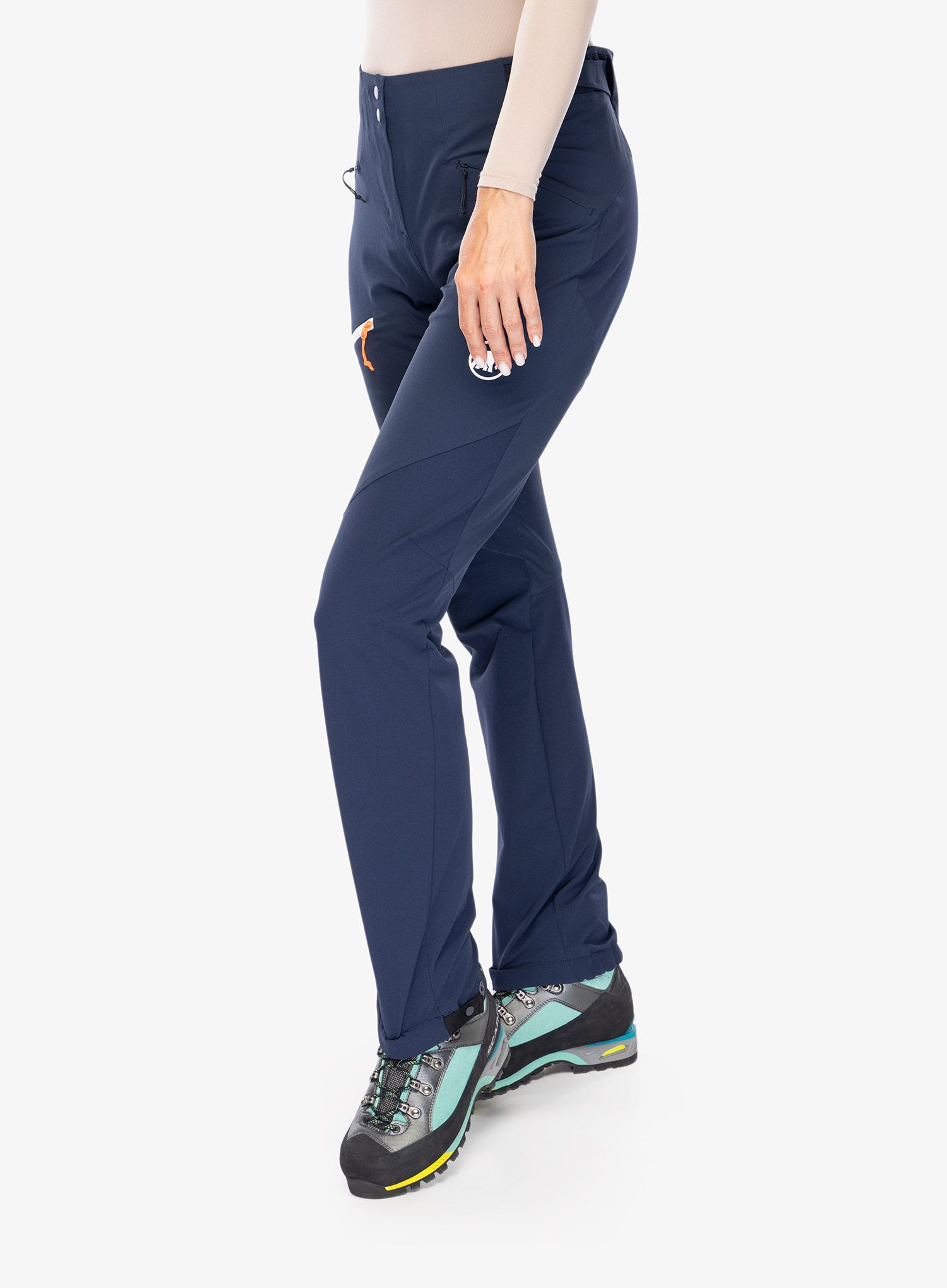 Ženske softshell hlače Mammut Courmayeur SO Pants - marine