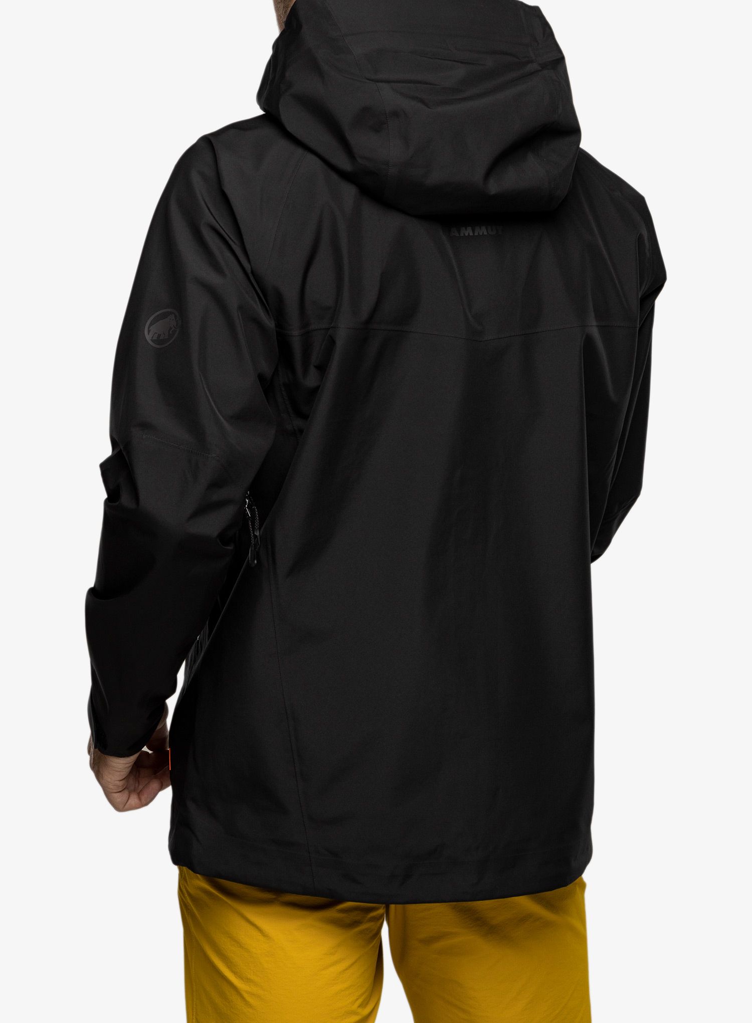 Hardshell jakna Mammut Crater HS Hooded Jacket - black